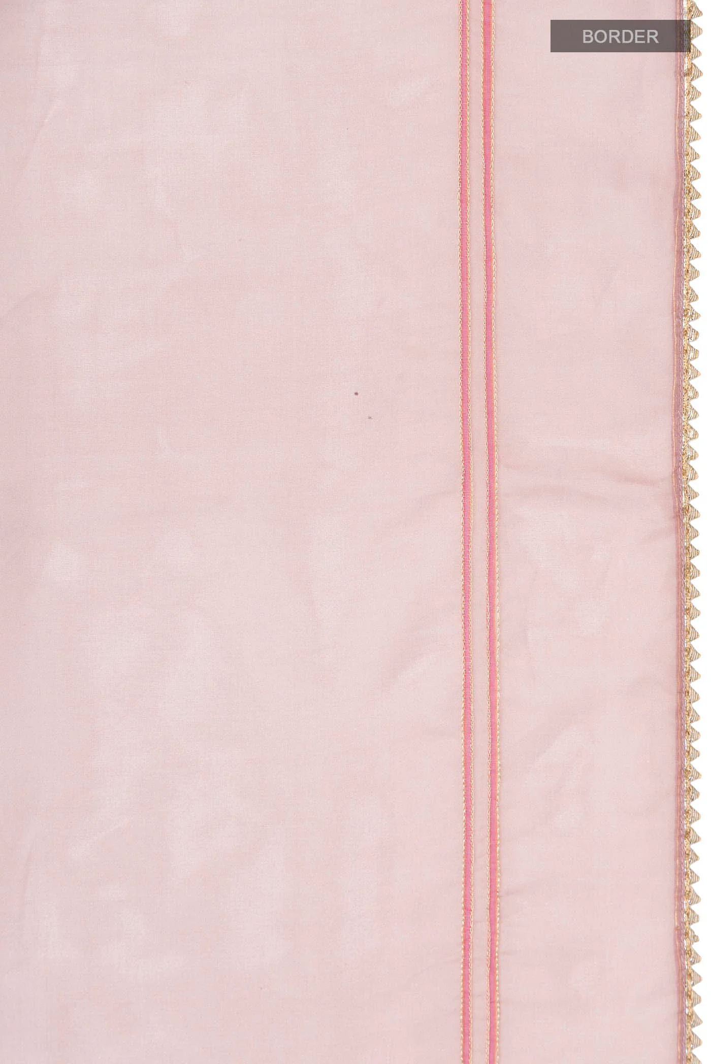 Aboli-Pink Organza Silk Saree - Image 5