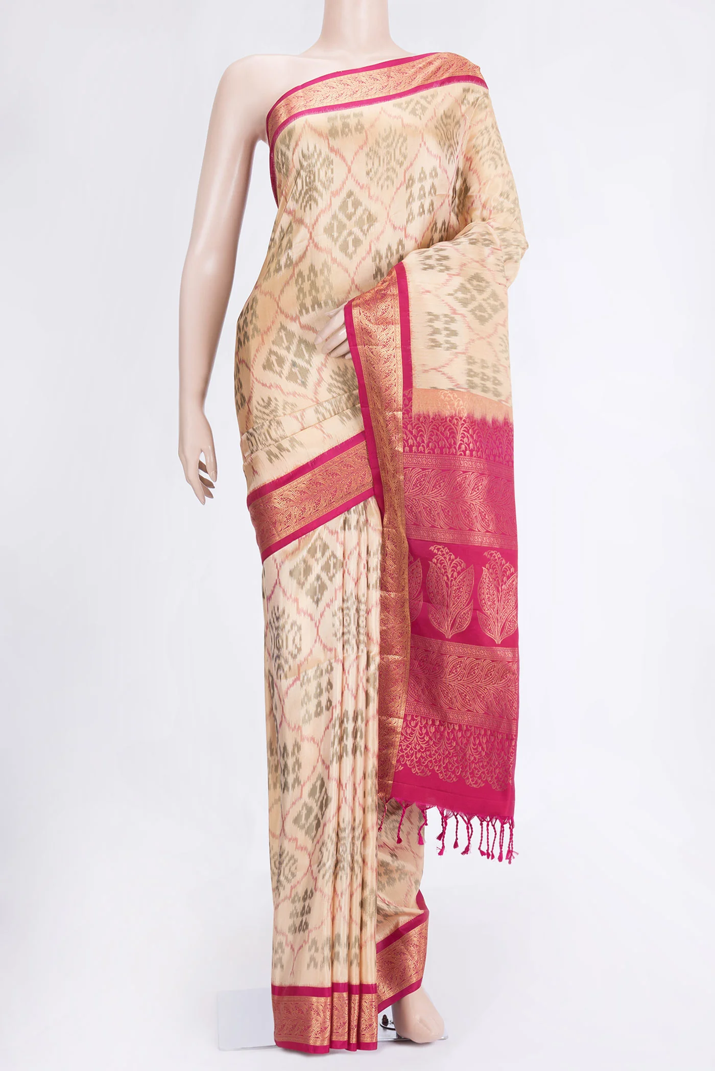 Sandal Soft Silk Saree