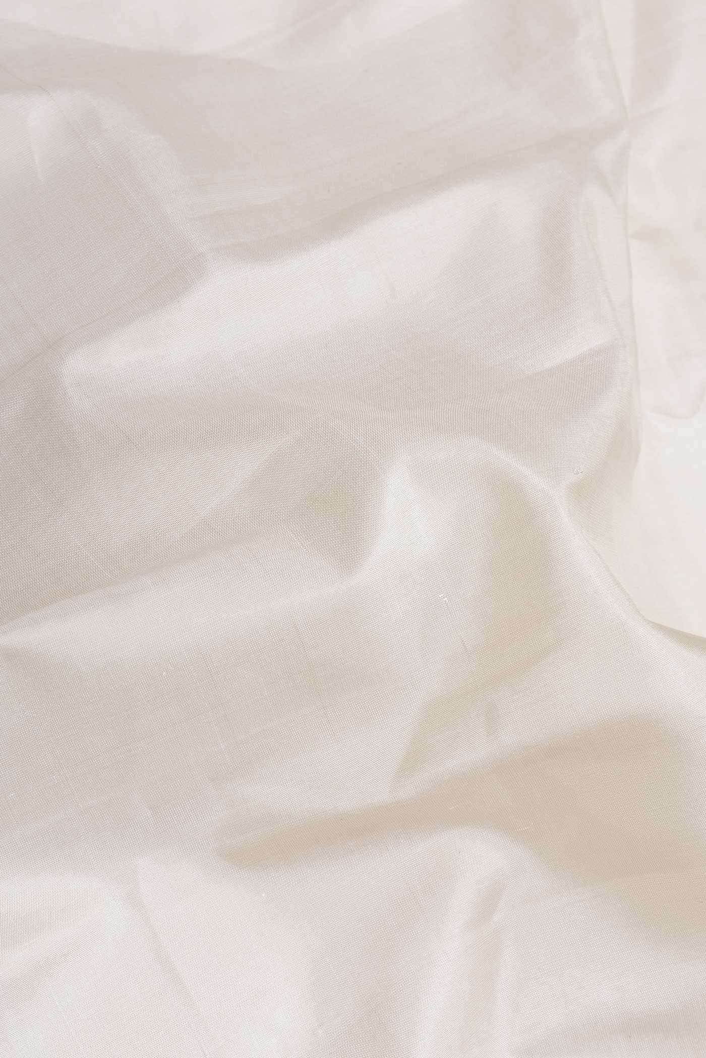 Beige Gadwal Silk Saree - Image 3