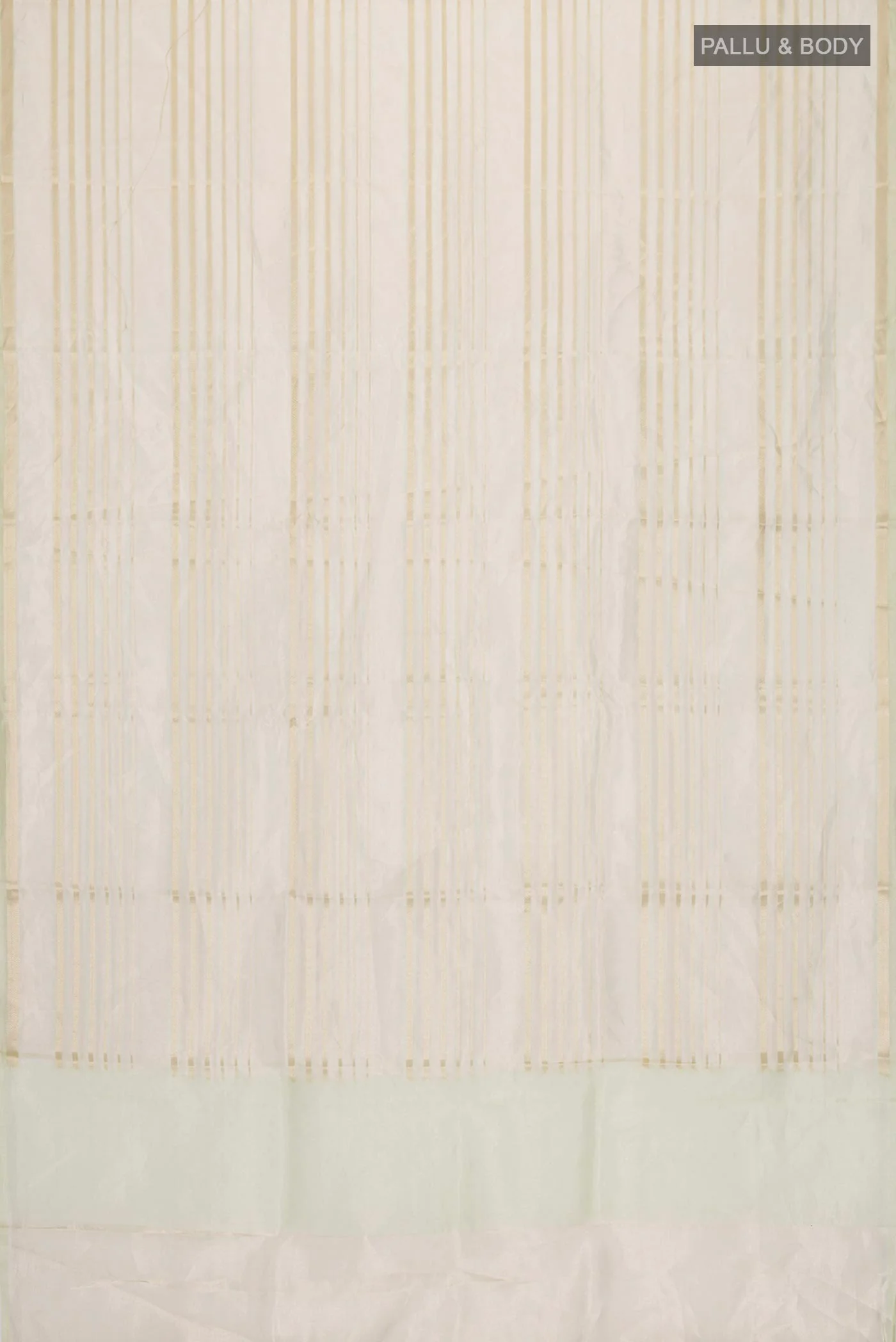 Beige Tissue Silk Saree - Image 5