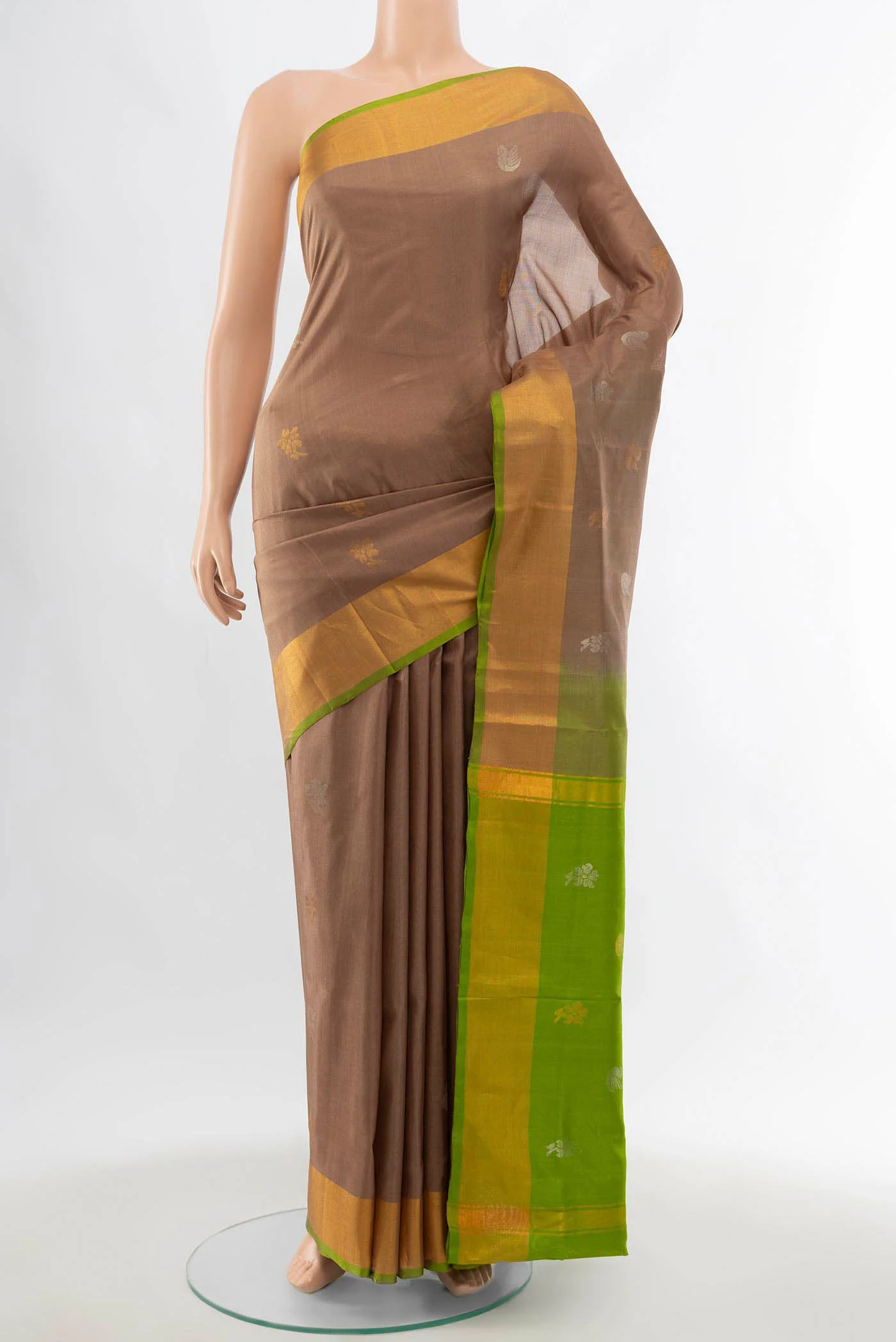 Mauve Uppada Silk Saree