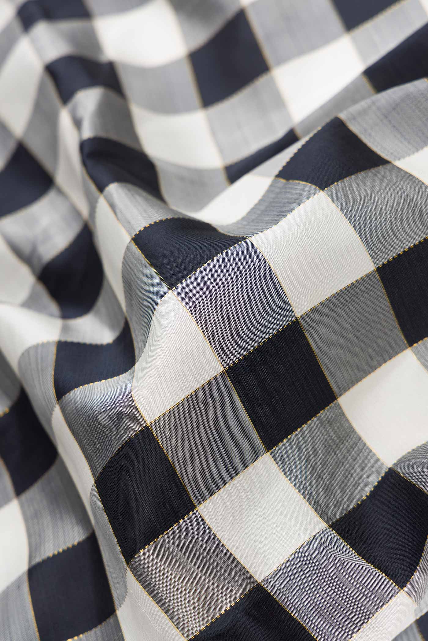 Black and White Color Kanjivaram Silk Saree - Image 2