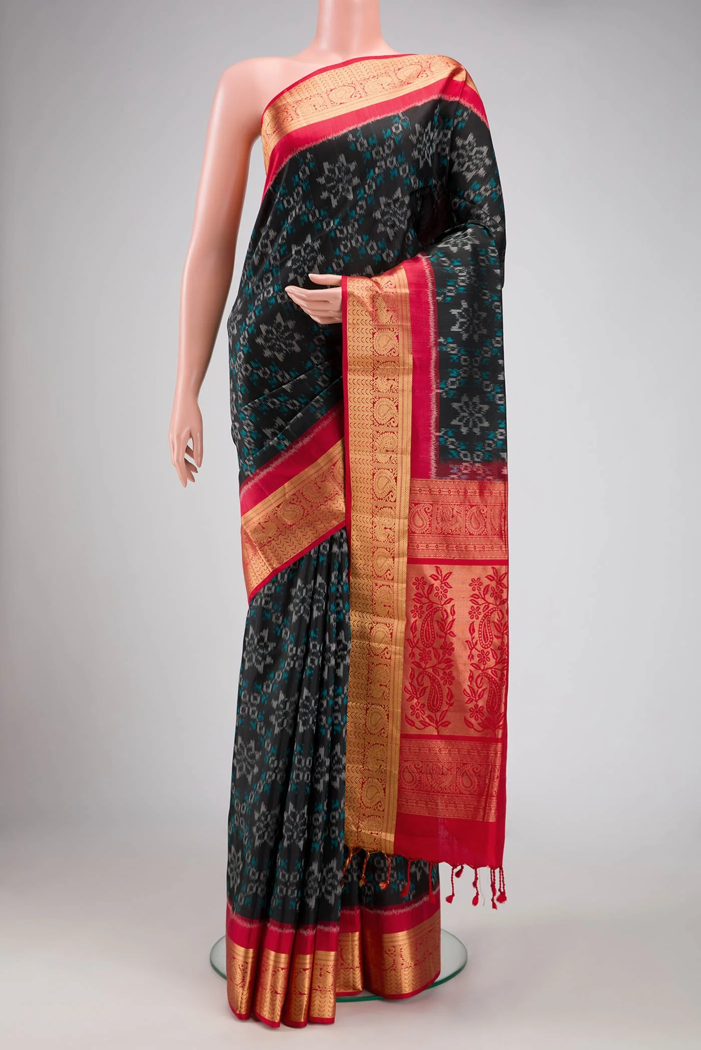 Black Soft Silk Saree