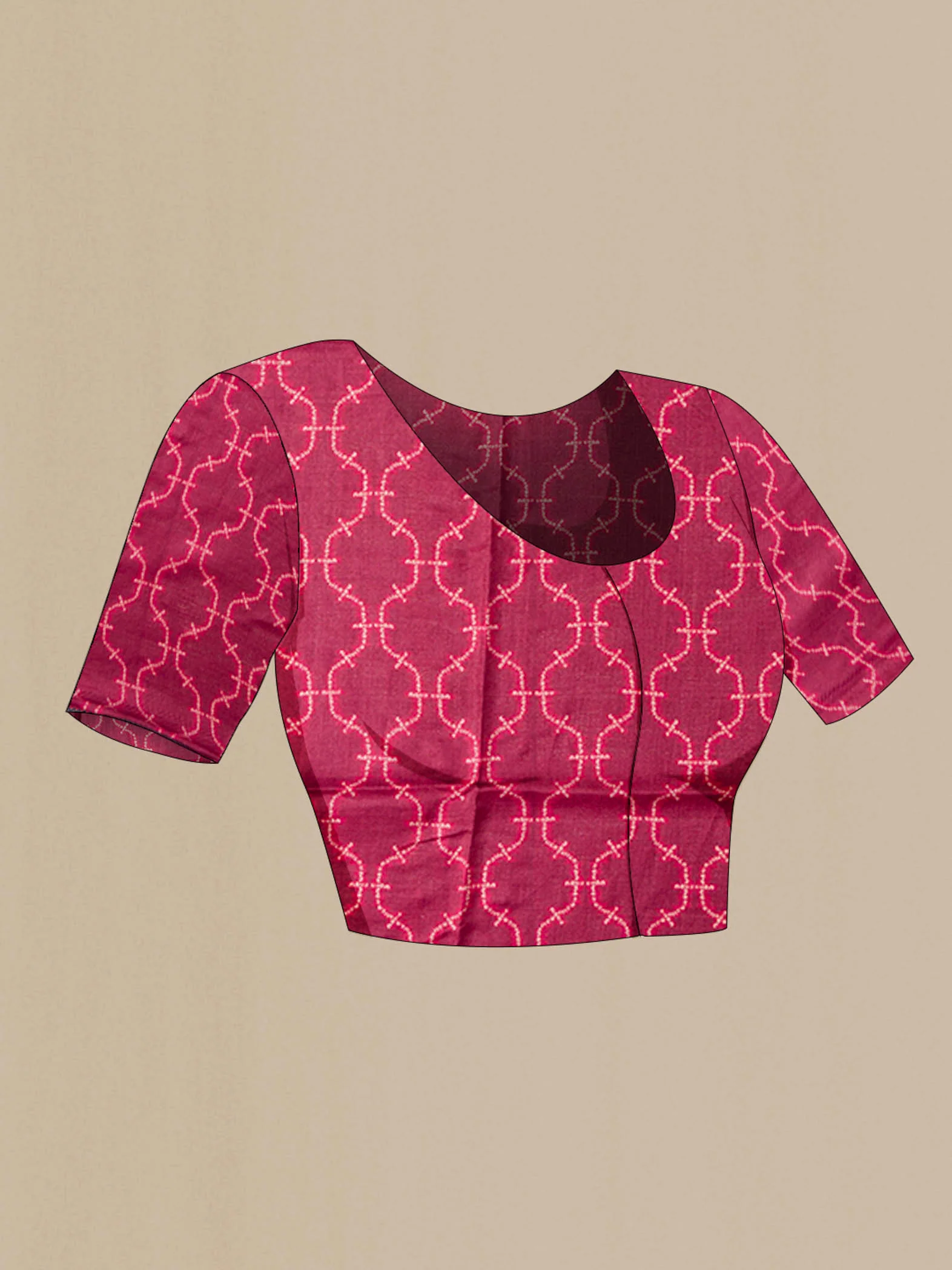 Blue Bhagalpuri Tussar Silk Saree - Image 4