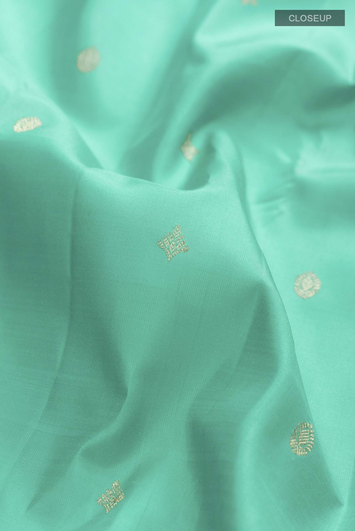 Blue Kanjivaram Silk Saree - Image 2