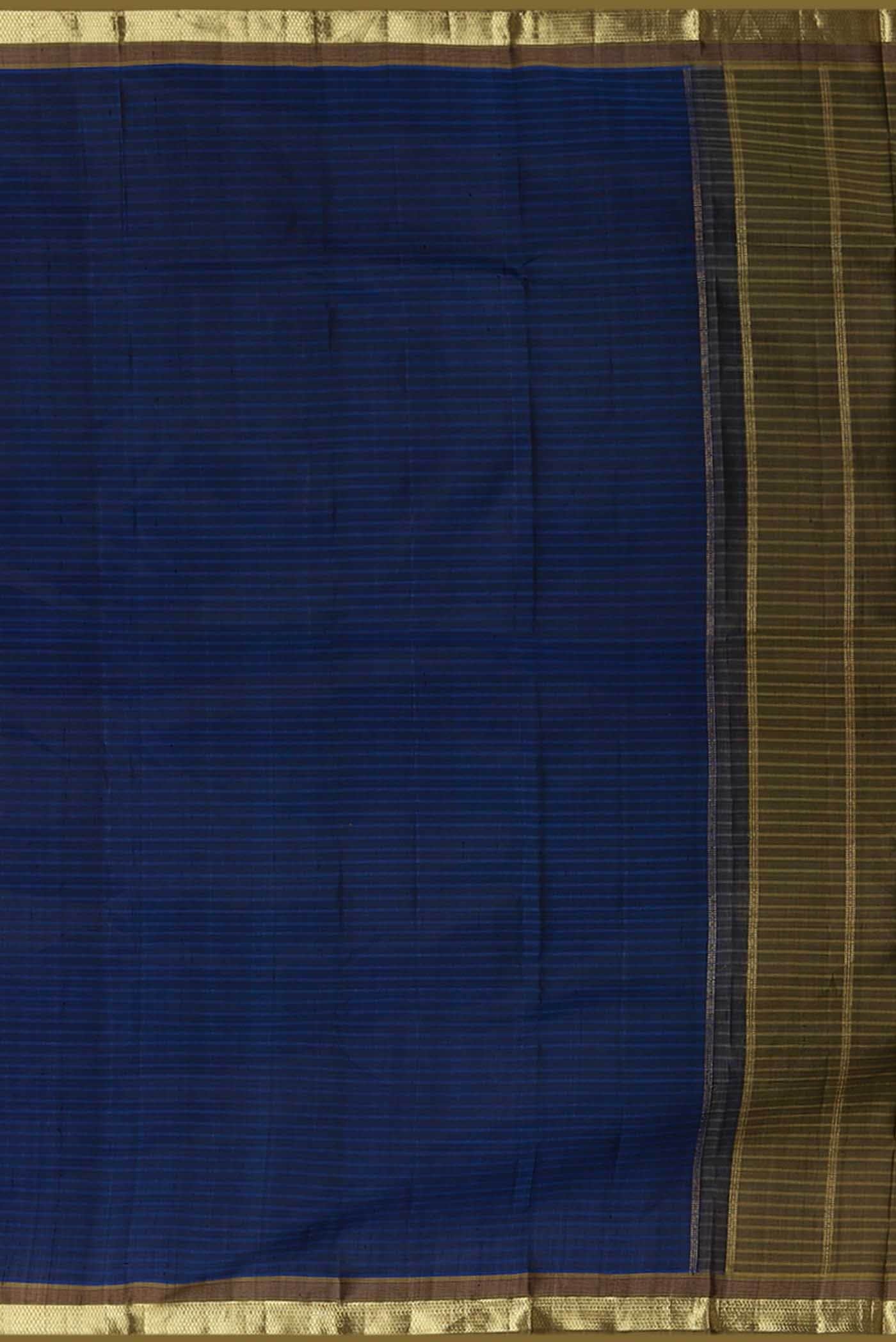 Blue Kanjivaram Silk Saree - Image 4