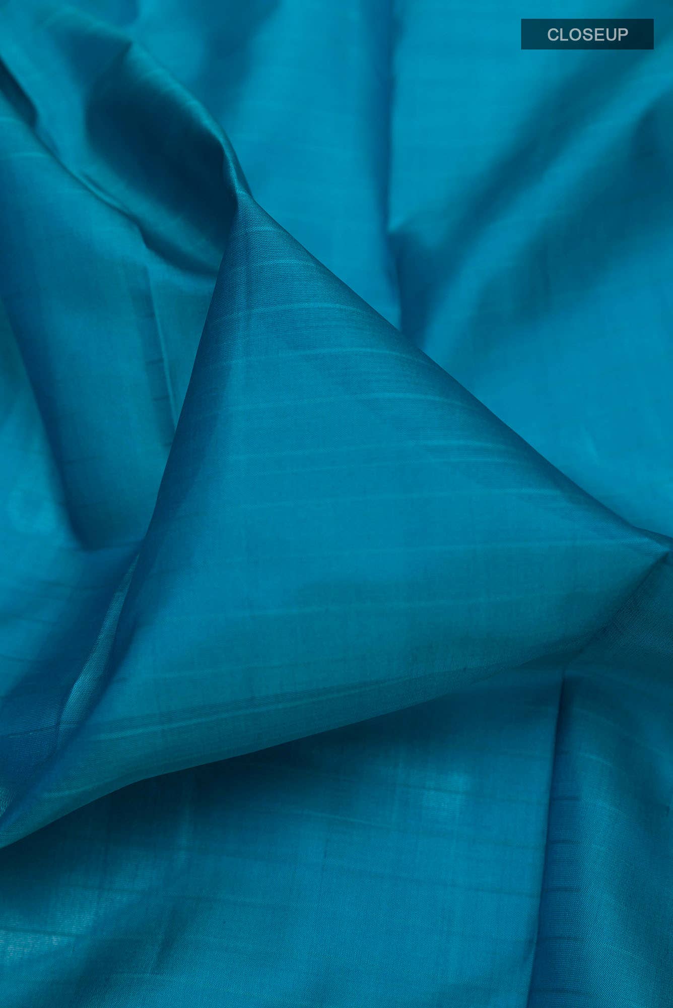 Blue Kanchipuram Silk Saree - Image 3