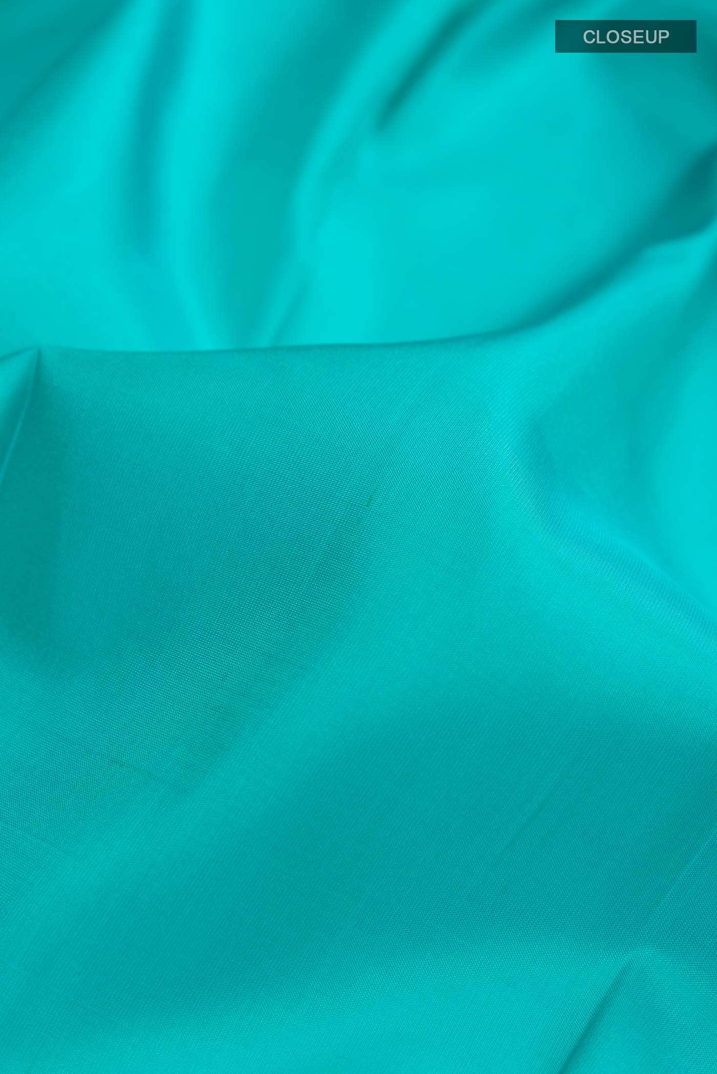 Blue Kanchipuram Silk Saree - Image 3