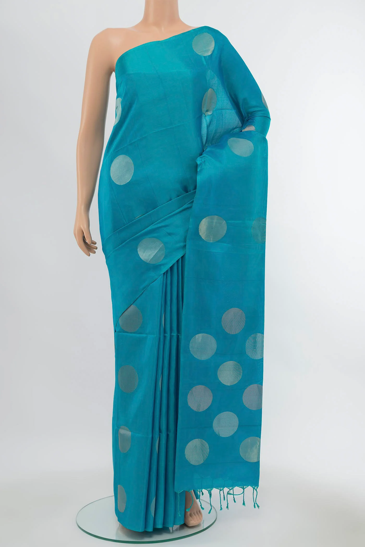 Blue Soft Silk Saree