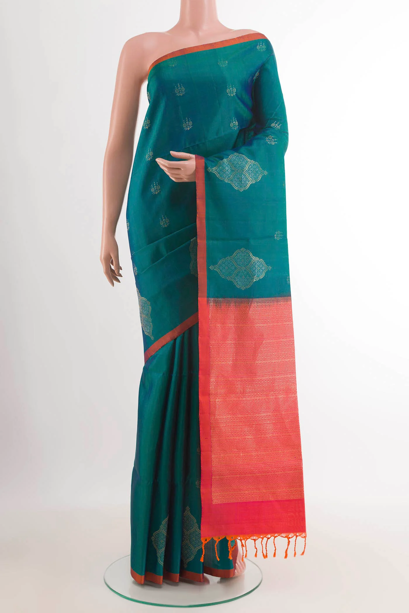 Blue Soft Silk Saree