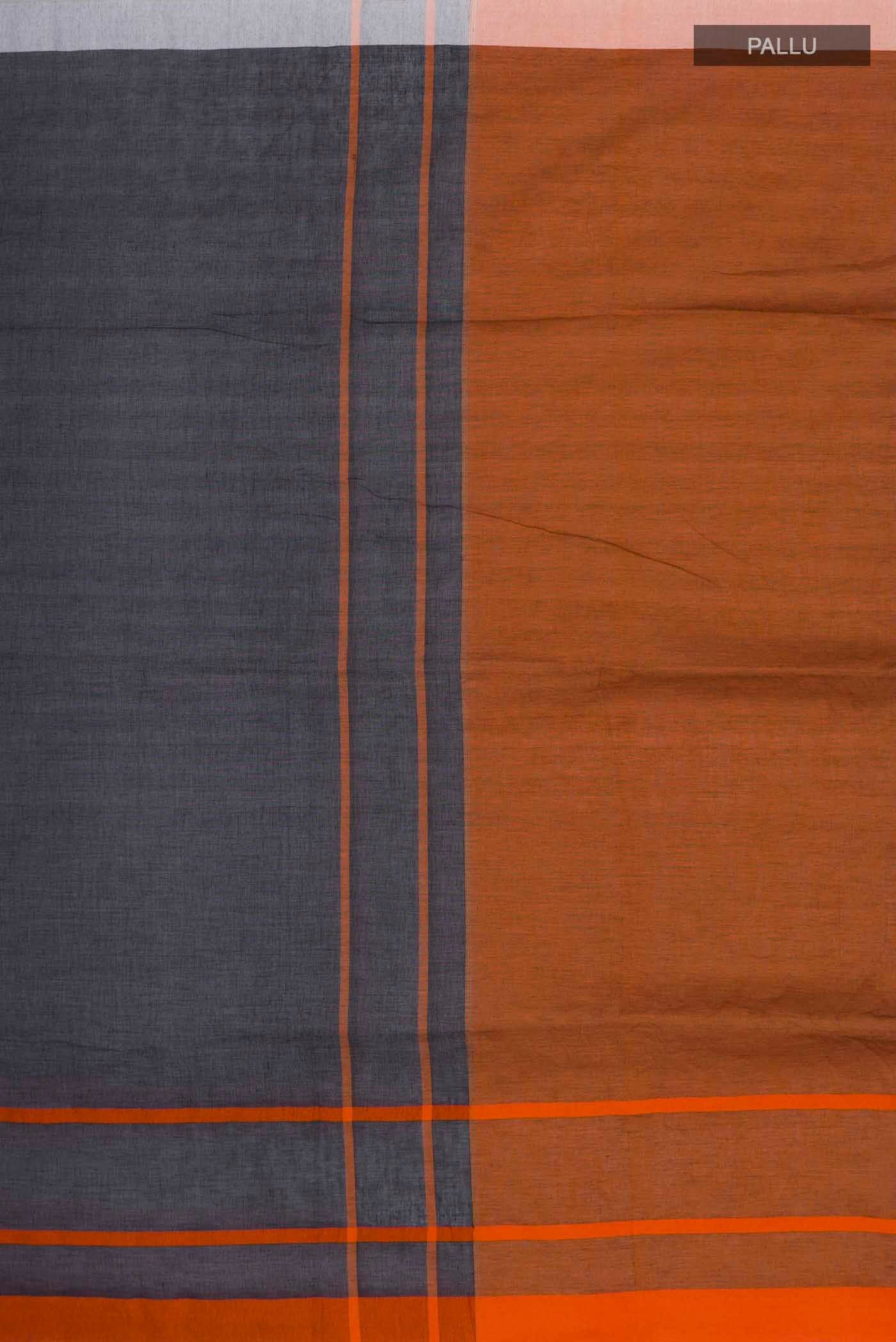 Chhaya-Black Cotton Saree - Image 7