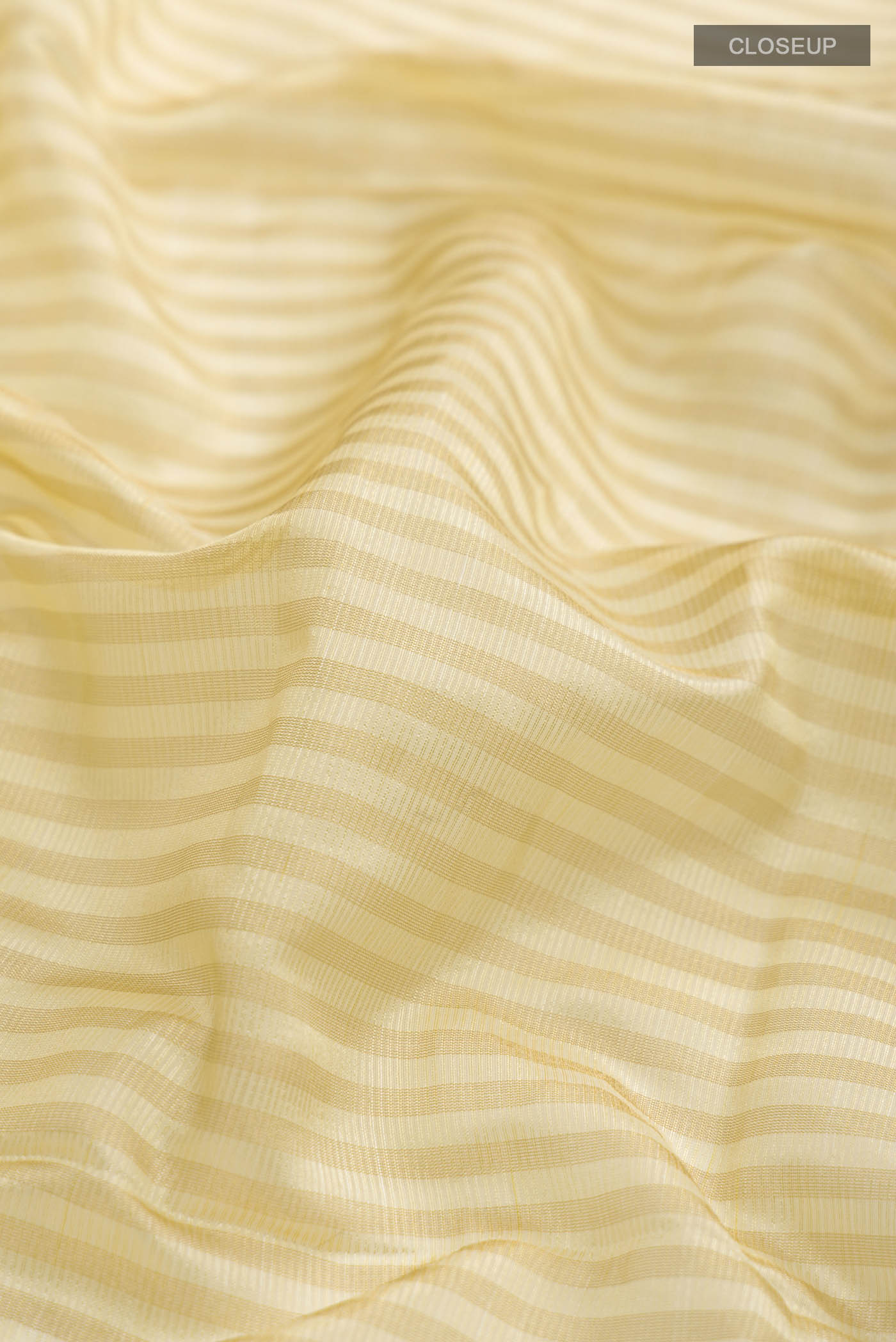 Cream Banarasi Raw Silk Saree - Image 2