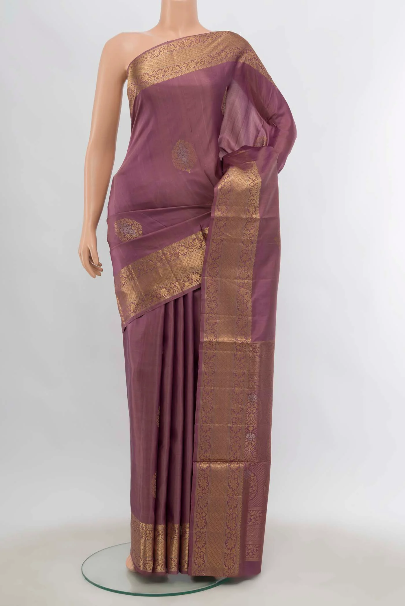 Purple Soft Silk Saree