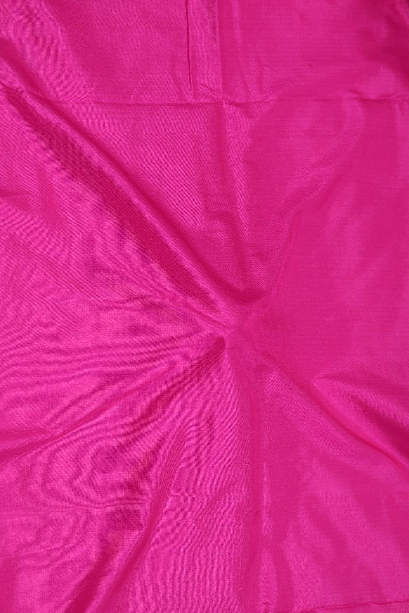 Dark Pink Dual Tone Pochampally Silk Saree - Image 2