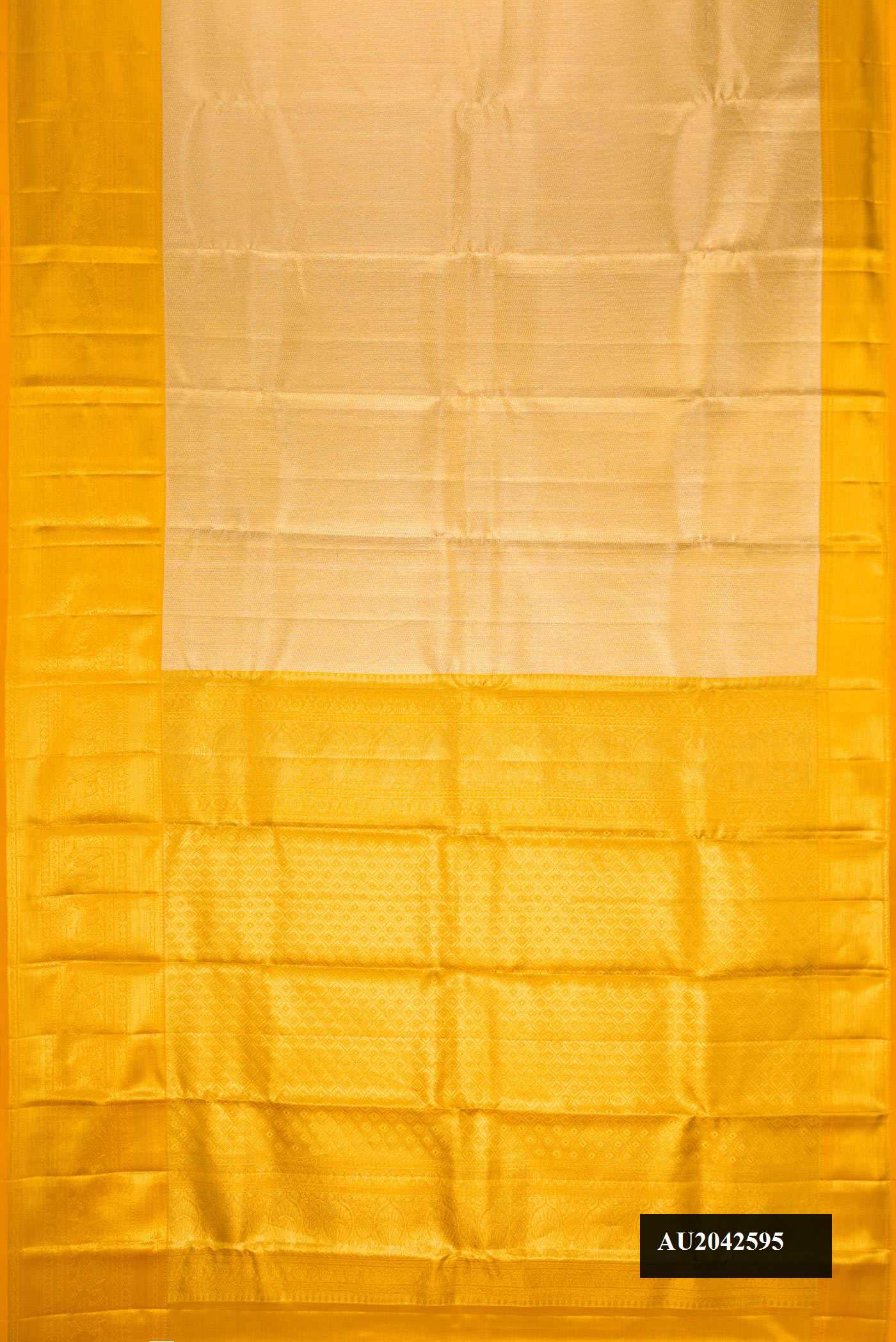 Gold Dual Tone Kanchipuram Tissue Silk Saree