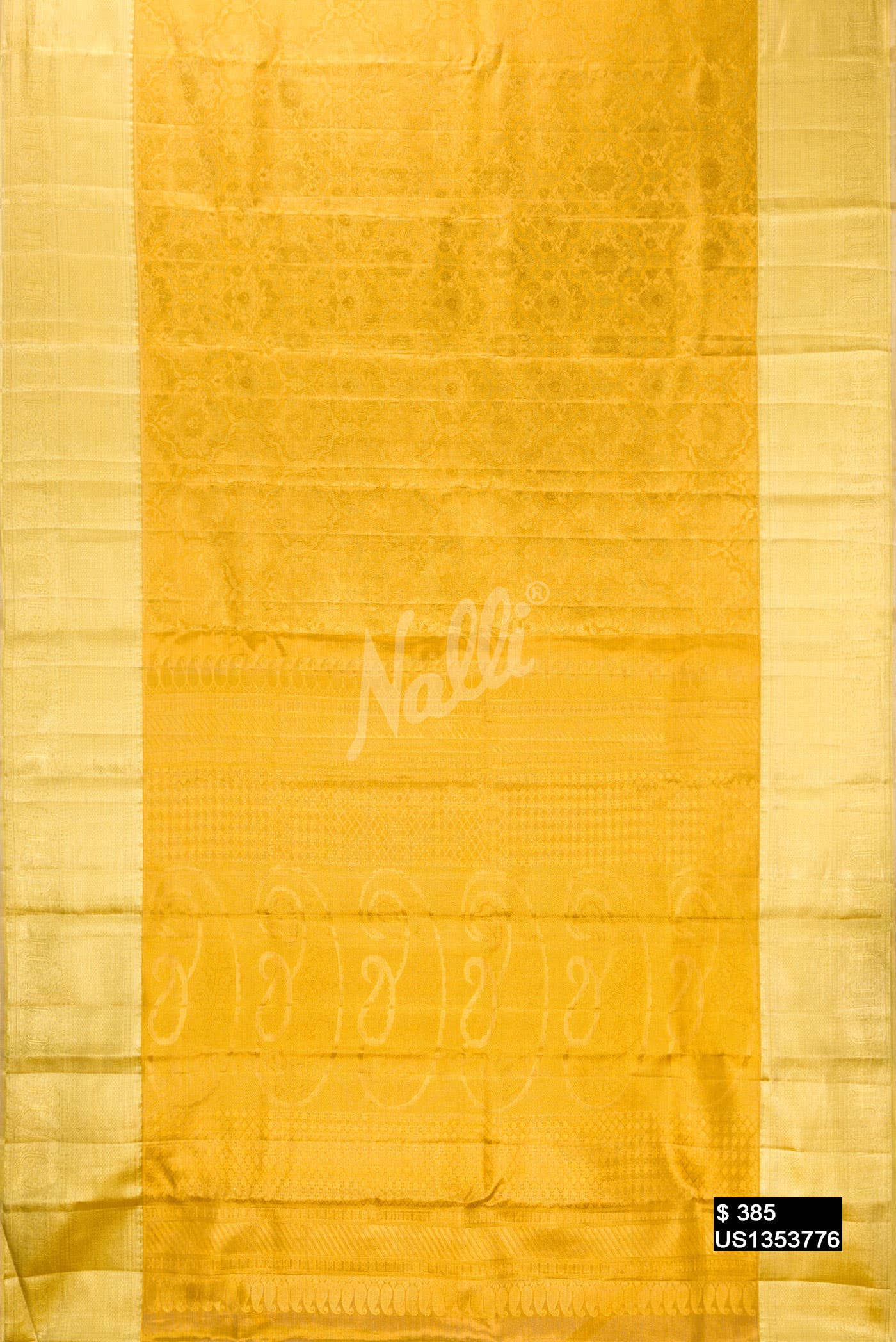 Gold Kanchipuram Tissue Silk Saree