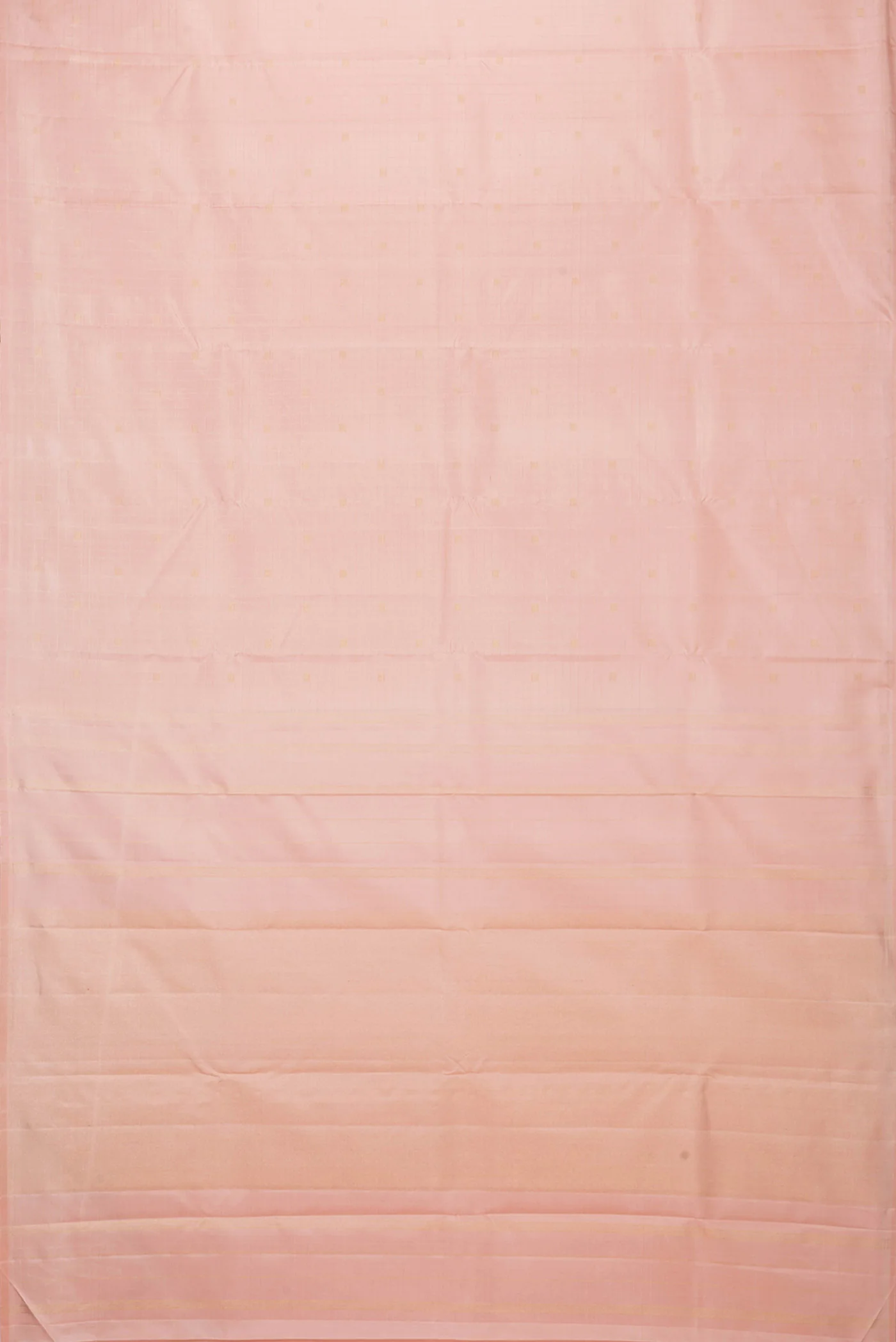 Golden Peach Dual Tone Kanchipuram Silk Saree - Image 6