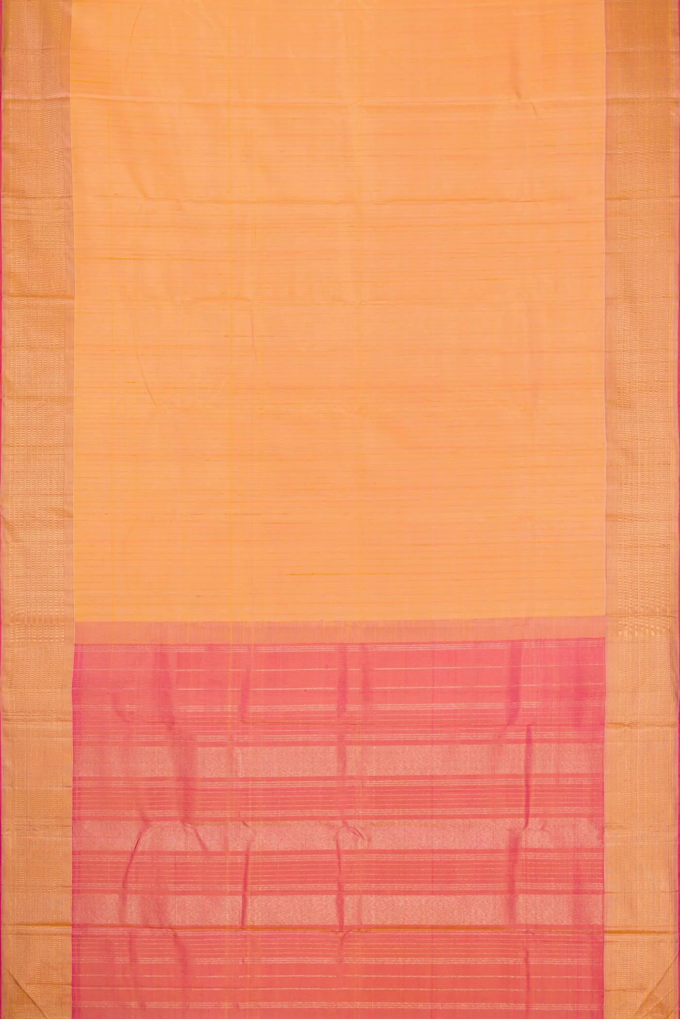 Yellow Kanchipuram Silk Saree - Image 6