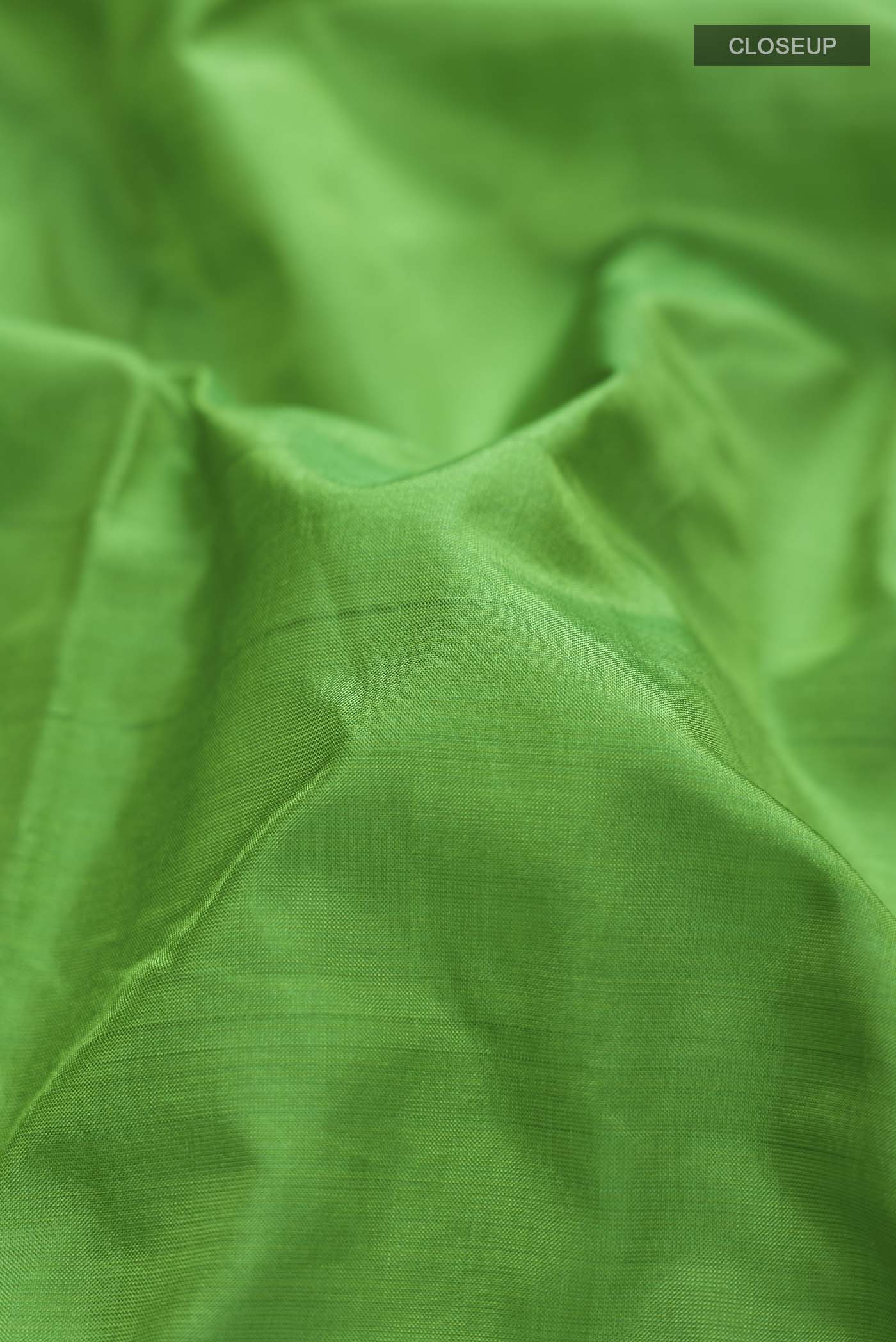 Green Kanjivaram Silk Nine Yards Saree - Image 2