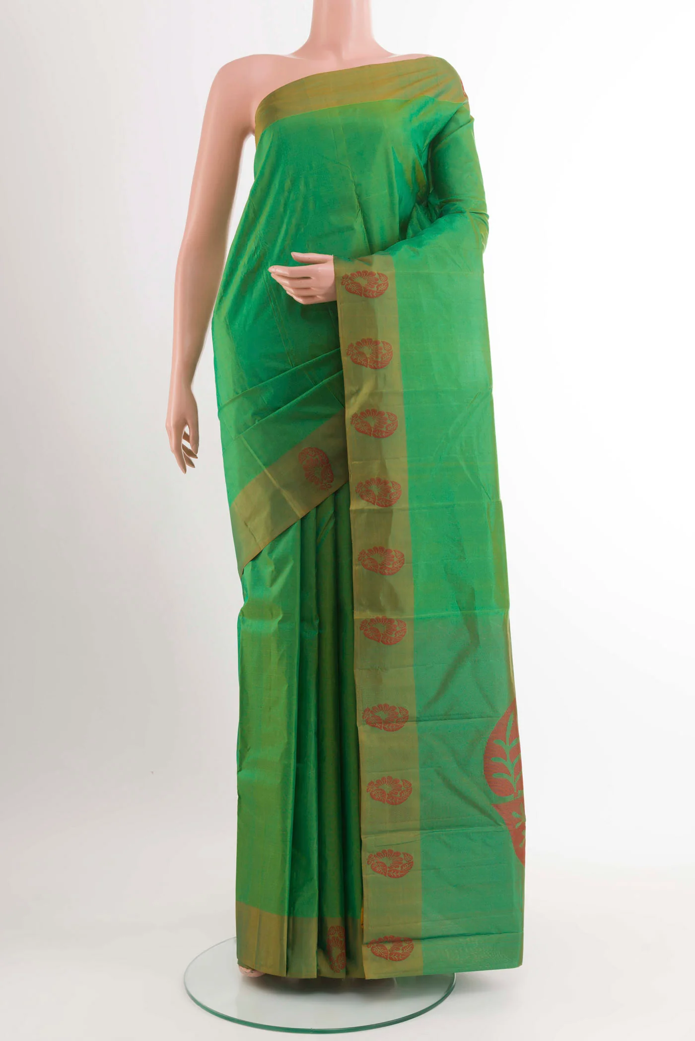 Green Kanjivaram Silk Saree