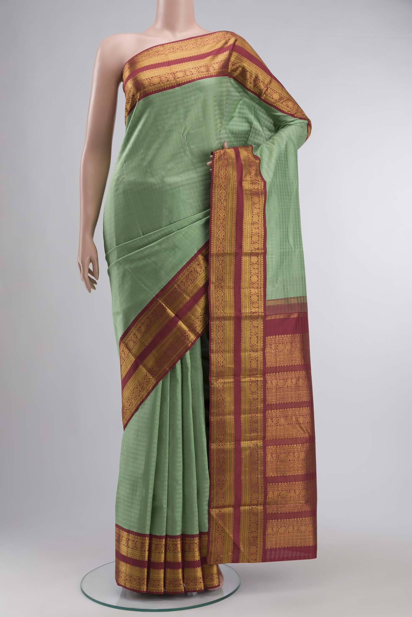Green Kanjivaram Silk Saree