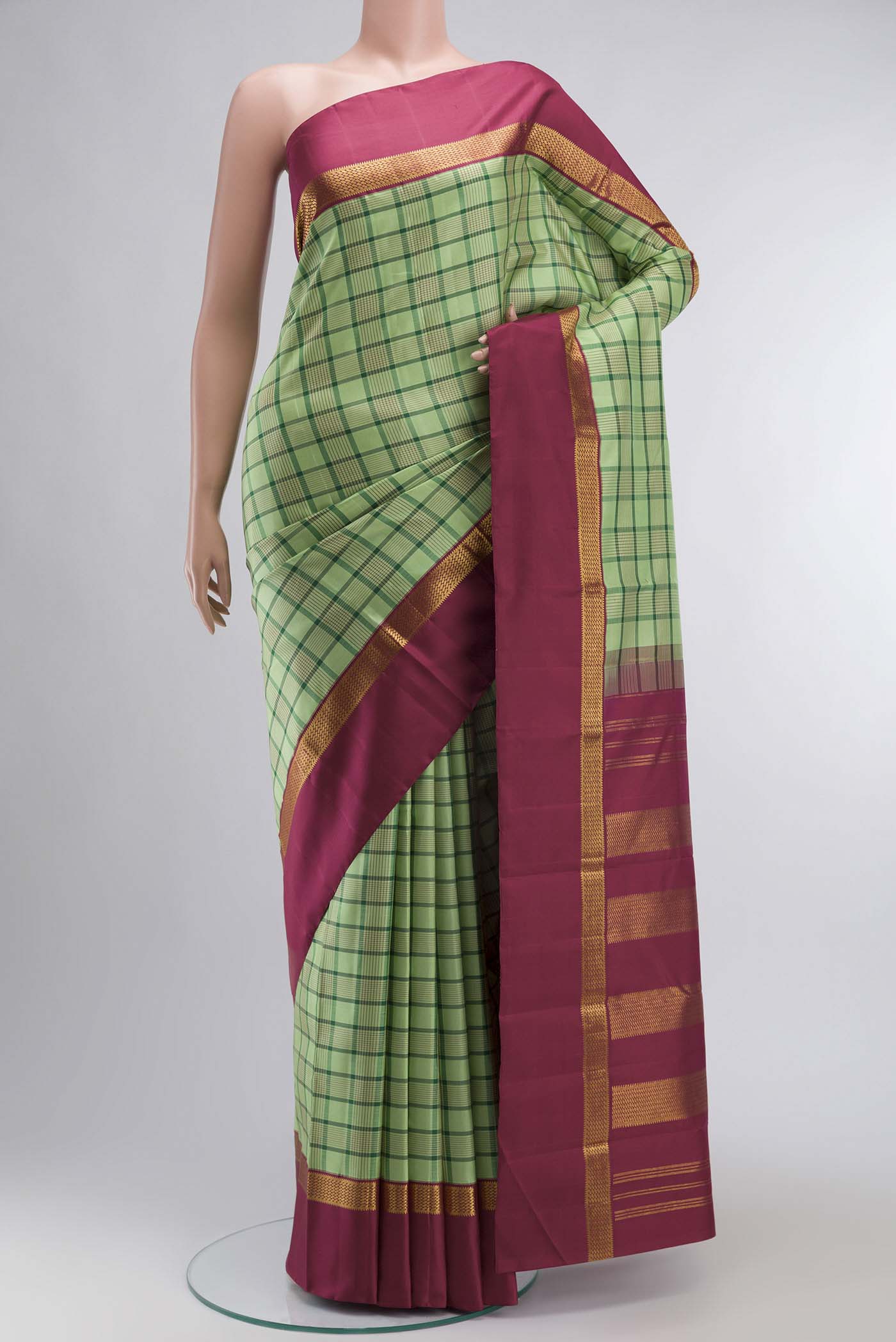 Green Kanjivaram Silk Saree