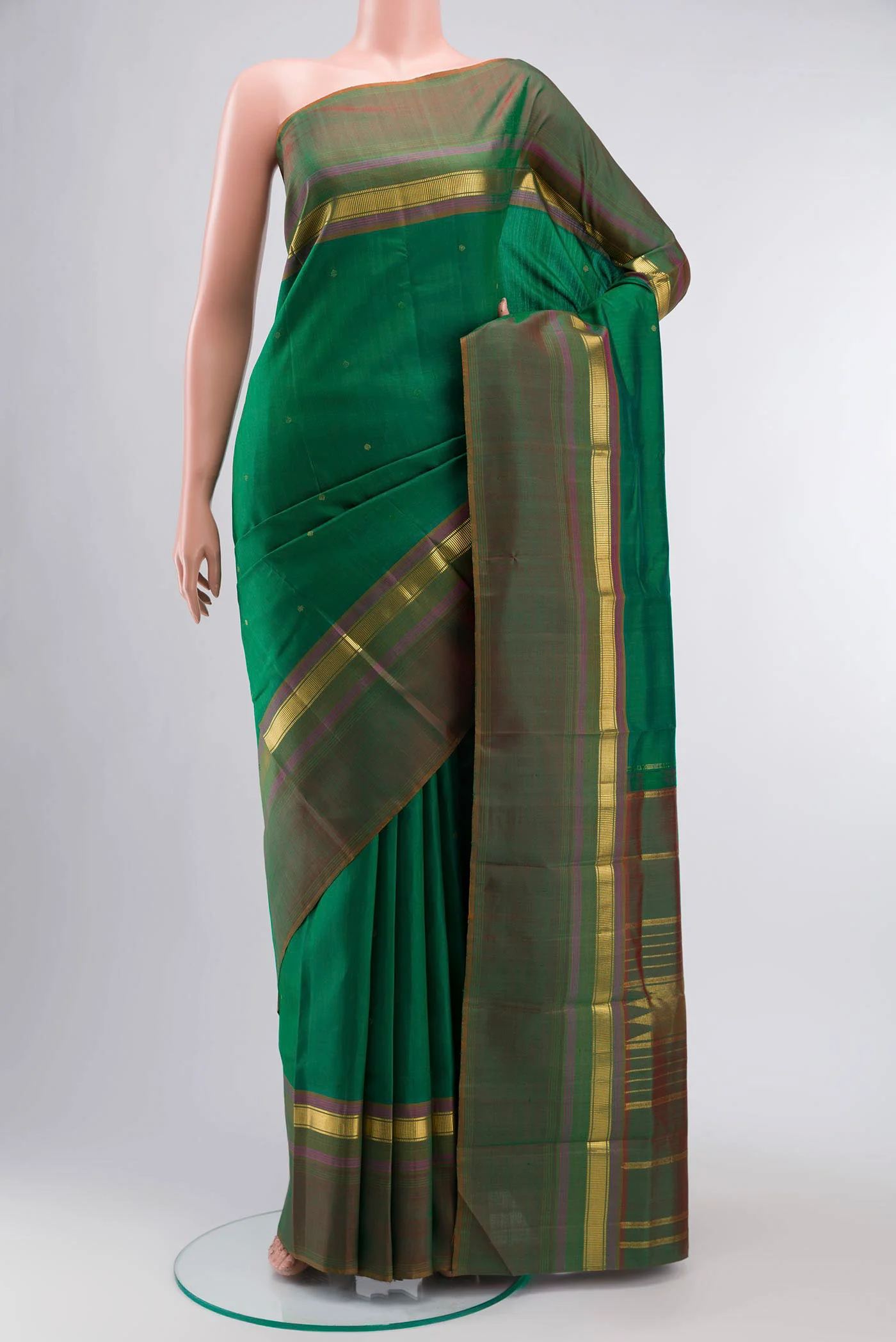 Green Kanjivaram Silk Saree