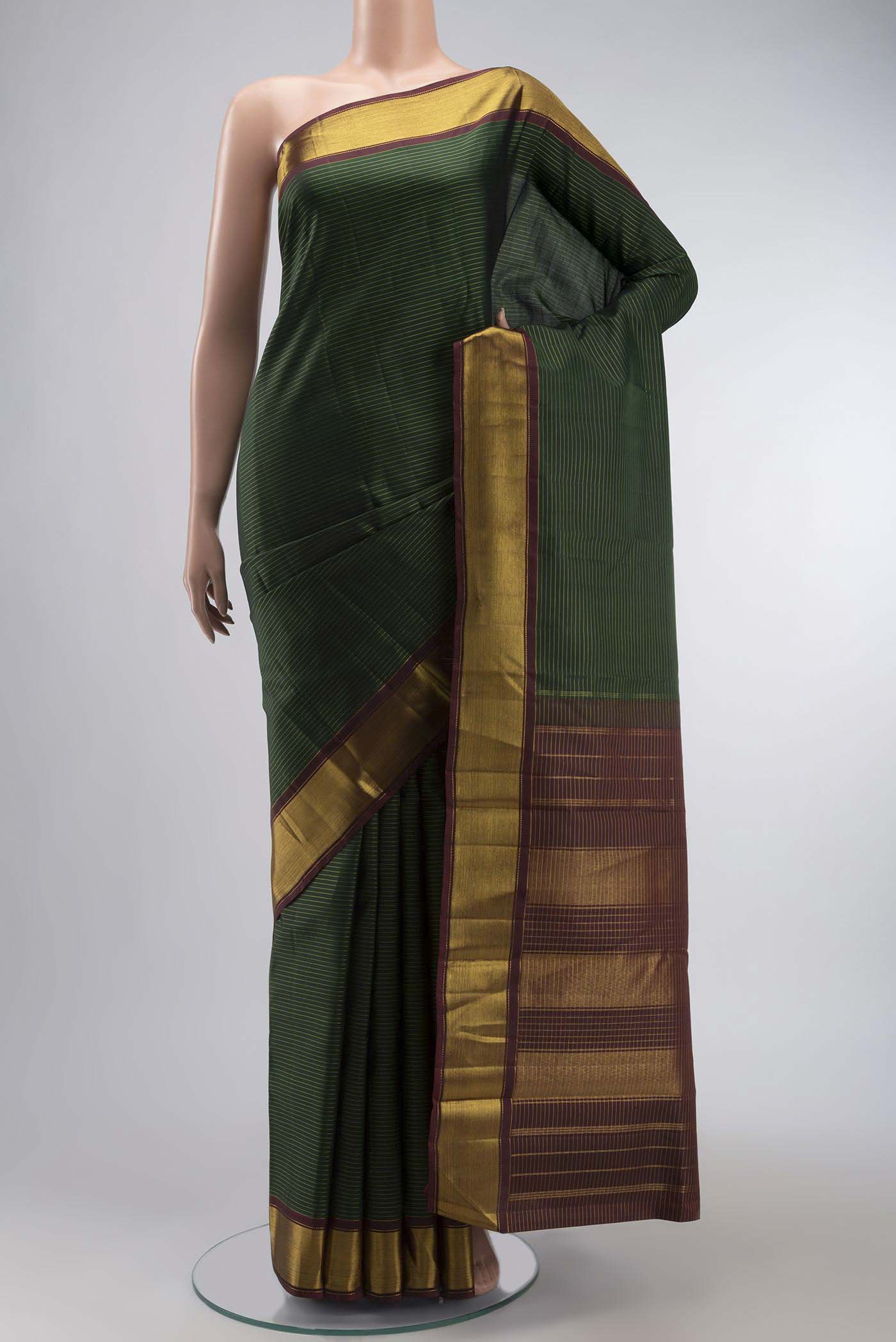 Green Kanchipuram Silk Saree