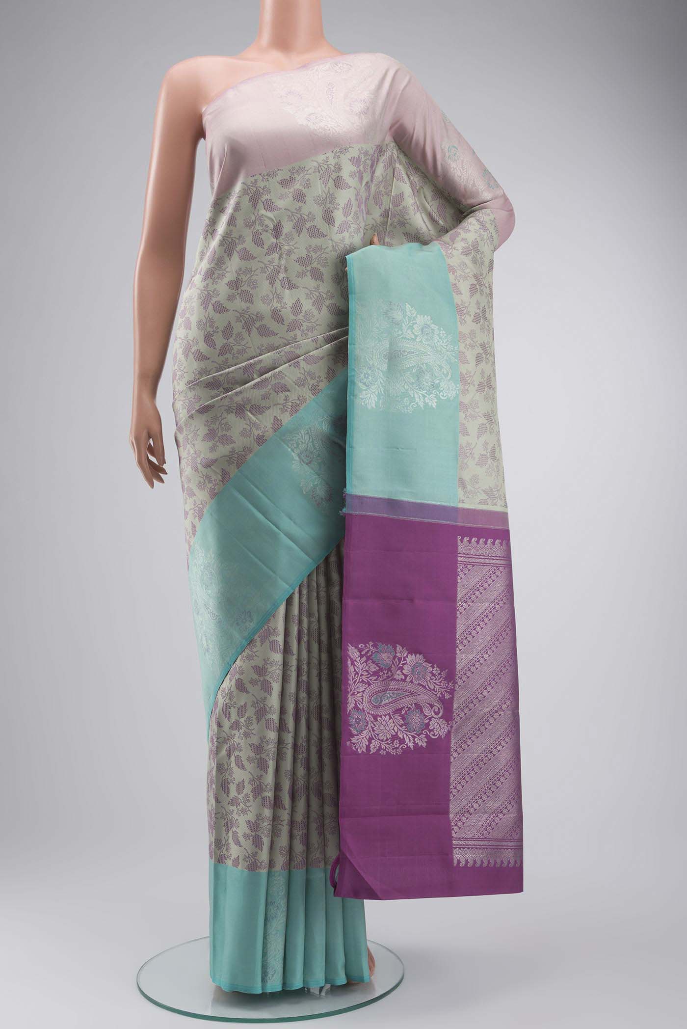 Green Kanjivaram Silk Saree