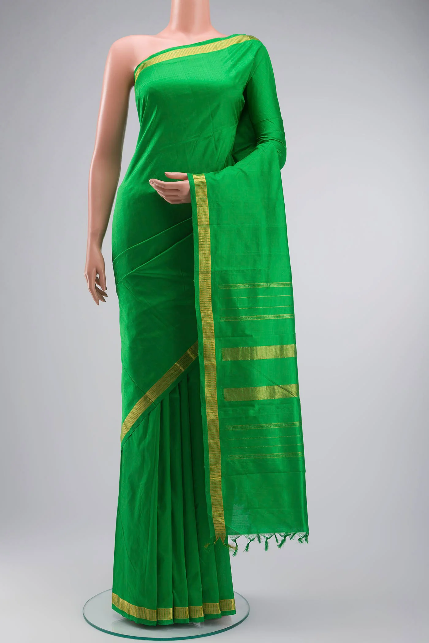 Green Kanchipuram Silk Saree
