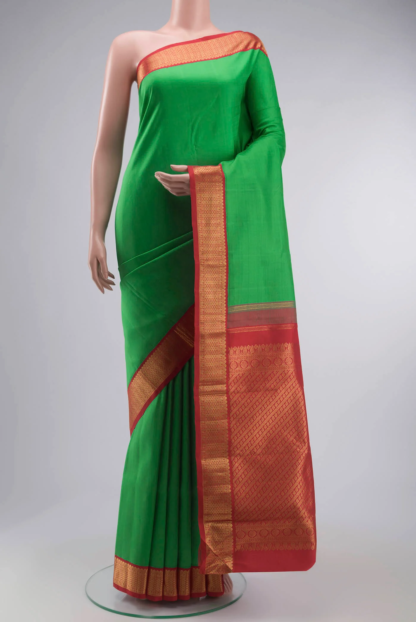 Green Kanjivaram Silk Saree