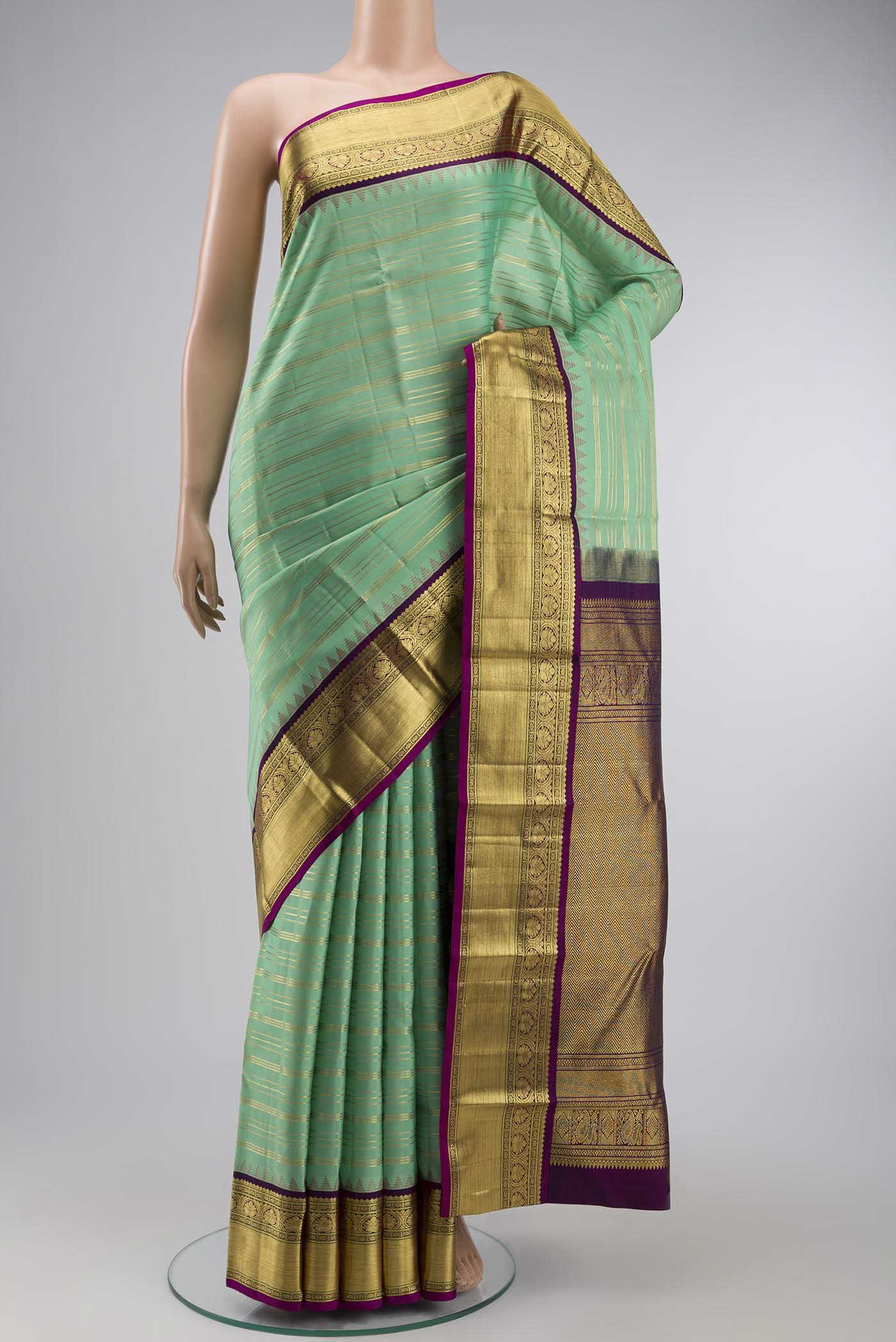 Green Kanjivaram Silk Saree