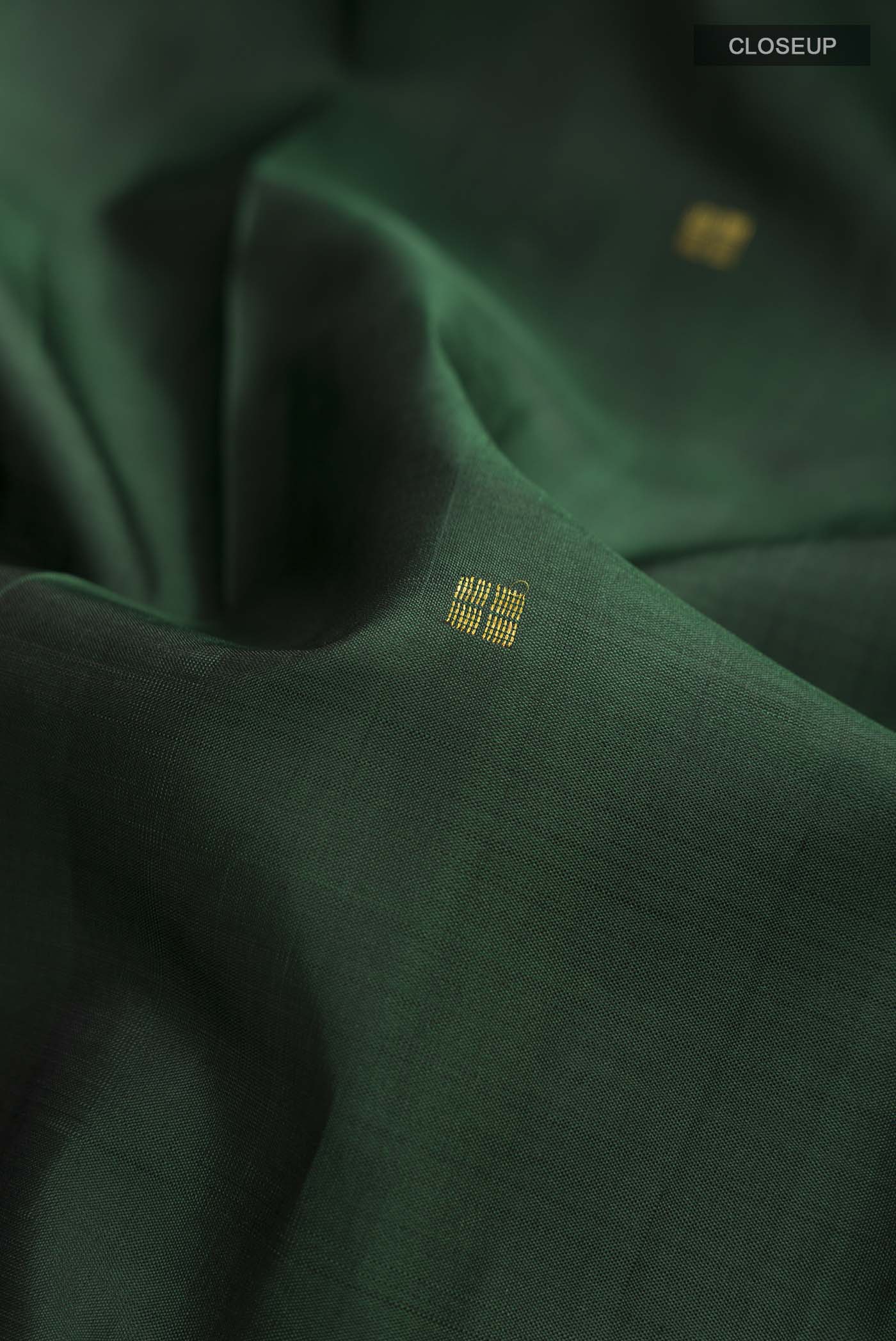 Green Kanjivaram Silk Saree - Image 2