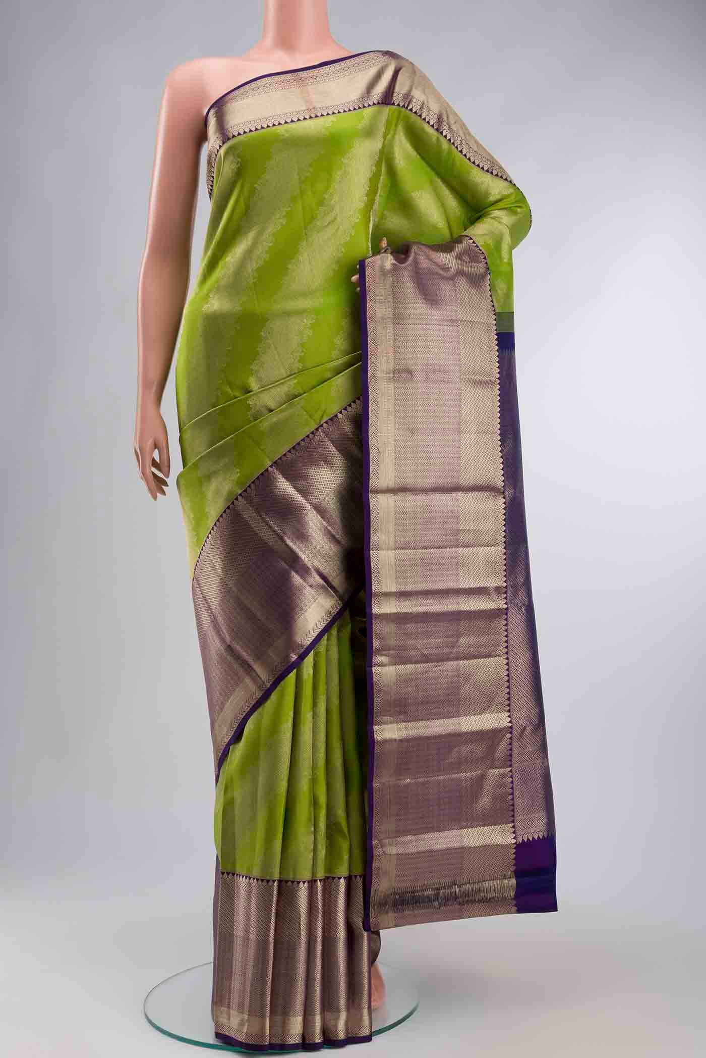 Green Kanchipuram Silk Saree