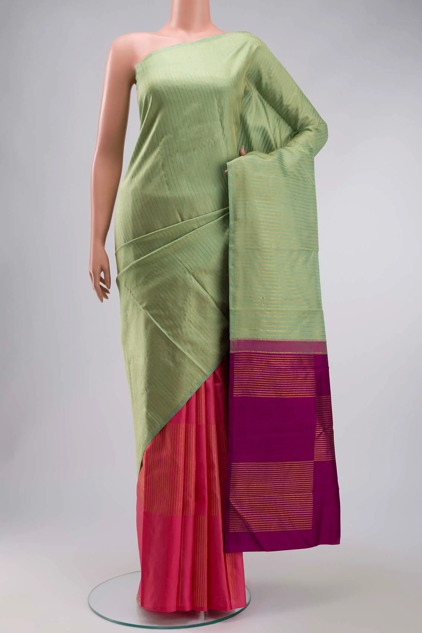 Green Kanjivaram Silk Saree