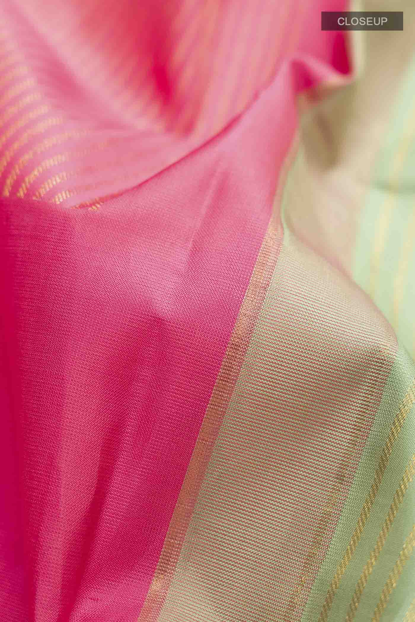 Green Kanjivaram Silk Saree - Image 2