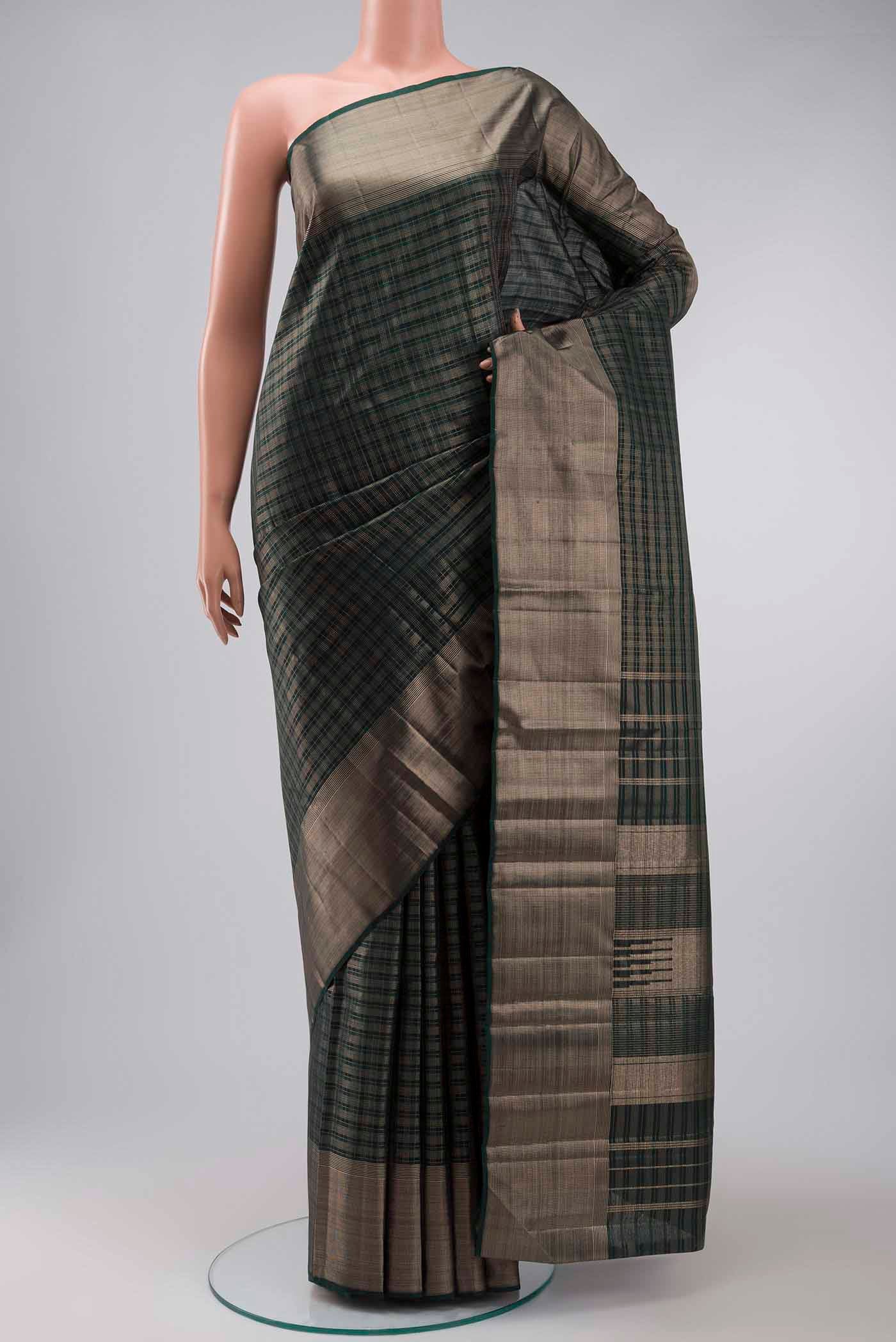 Green Kanchipuram Silk Saree