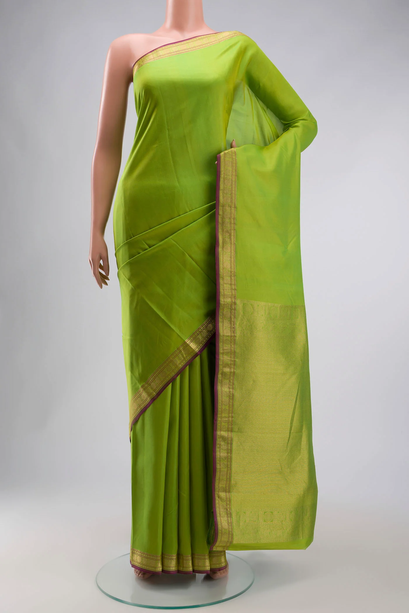 Green Kanjivaram Silk Saree