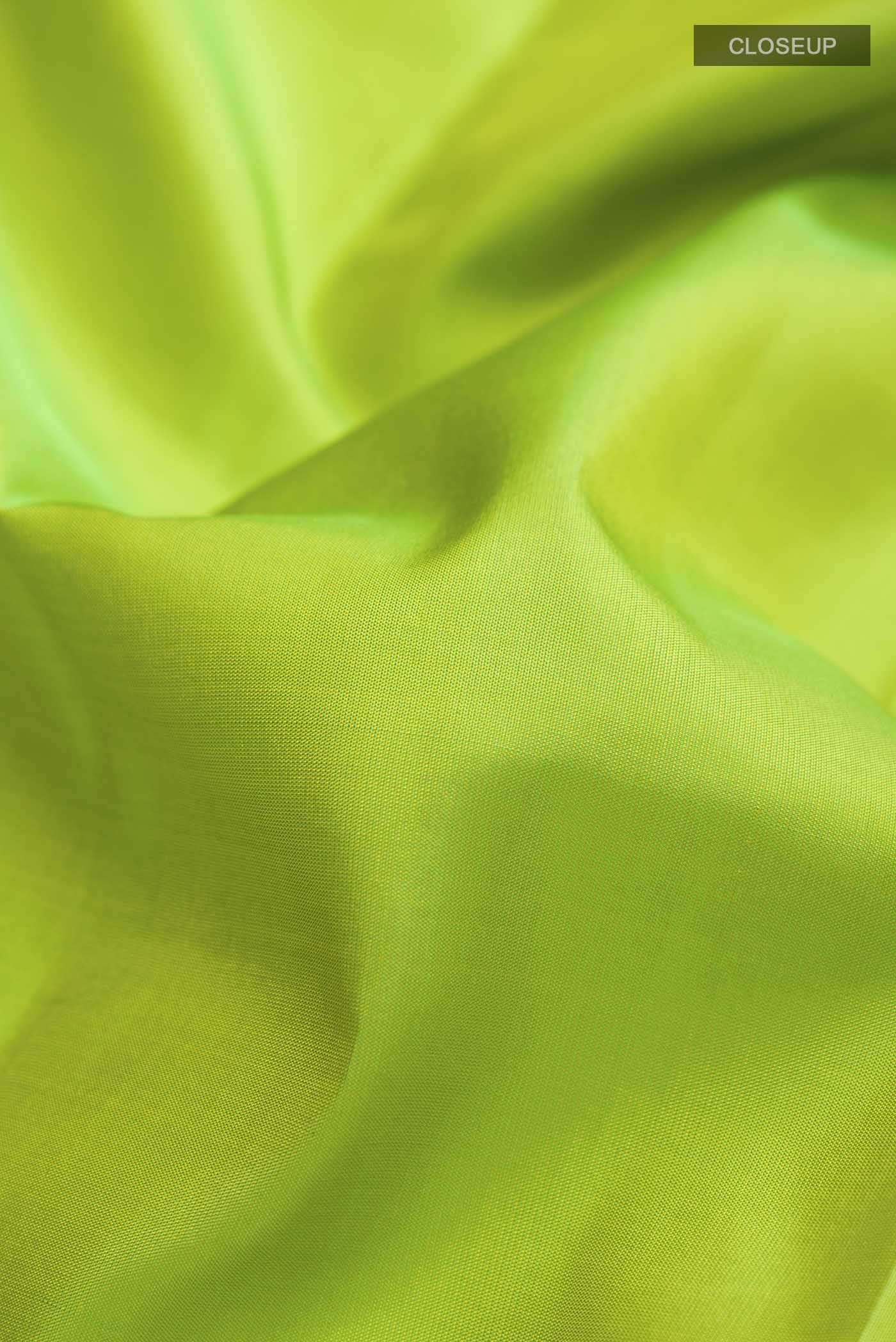 Green Kanjivaram Silk Saree - Image 2