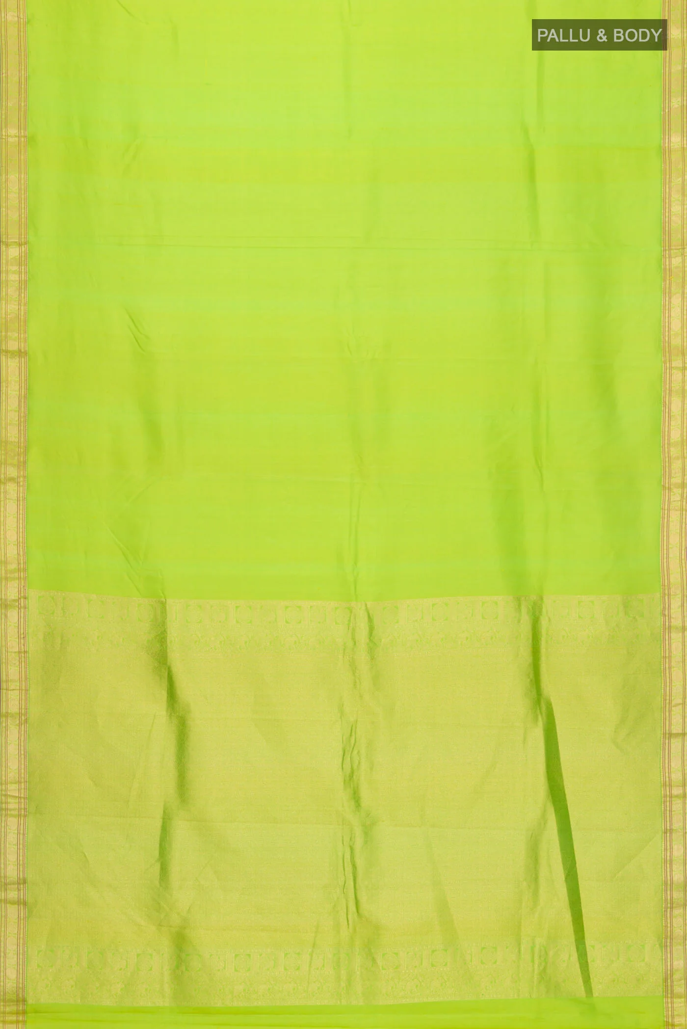 Green Kanjivaram Silk Saree - Image 6