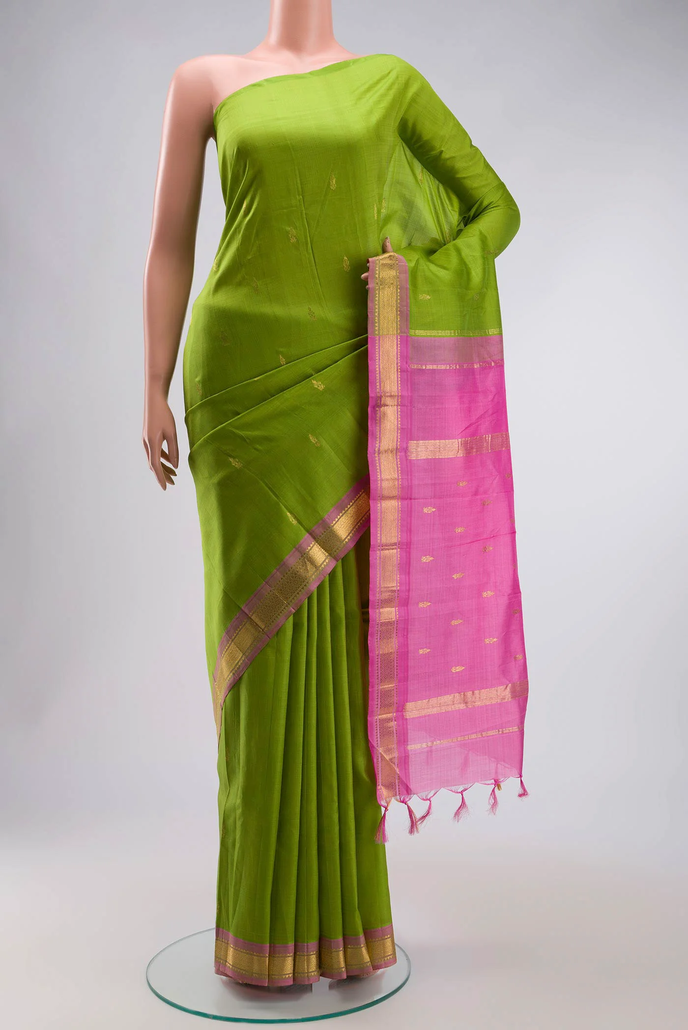 Green Kanjivaram Silk Saree