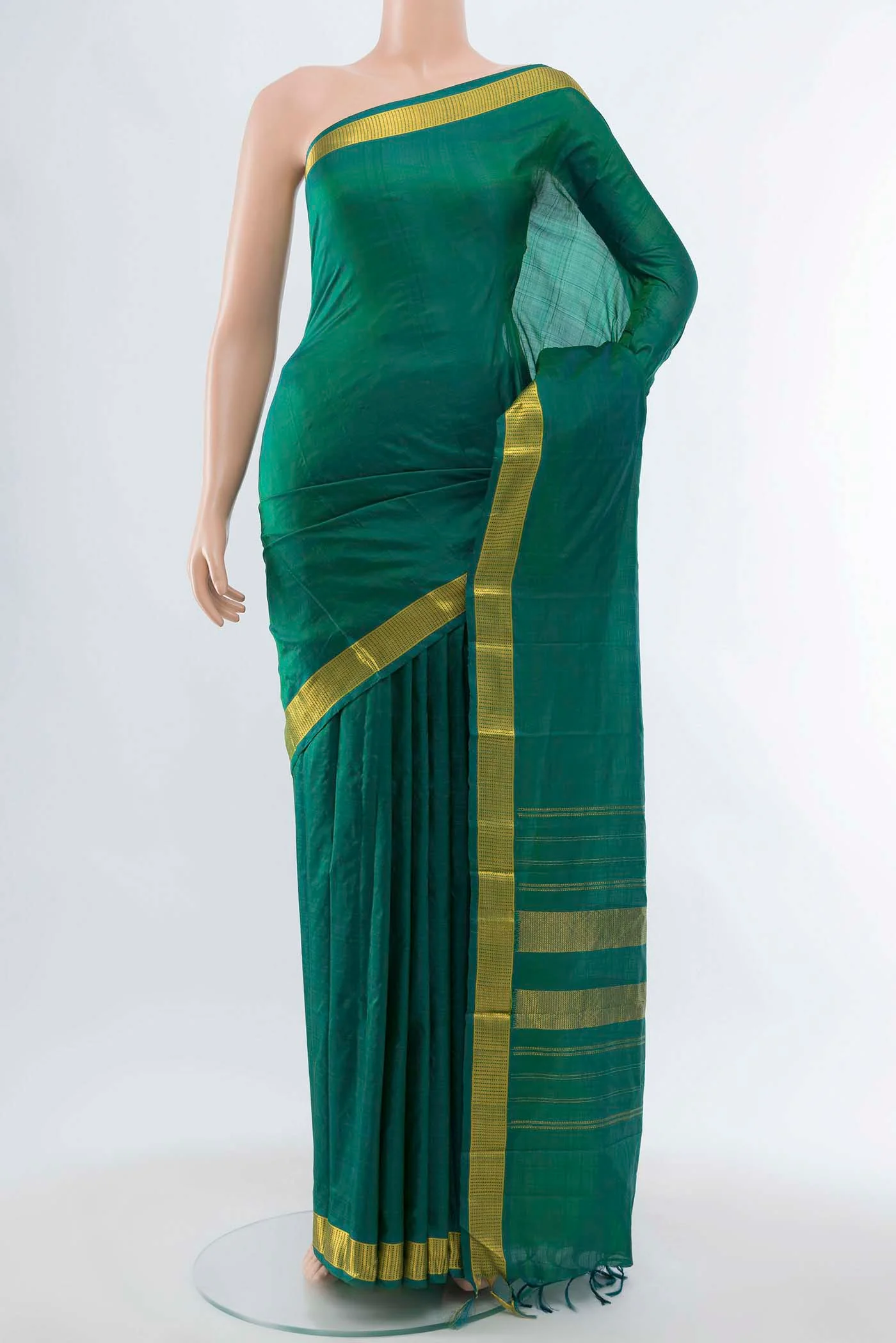 Green Kanjivaram Silk Saree
