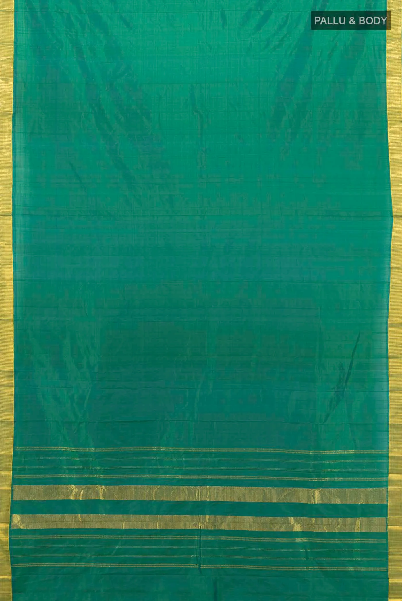 Green Kanjivaram Silk Saree - Image 5