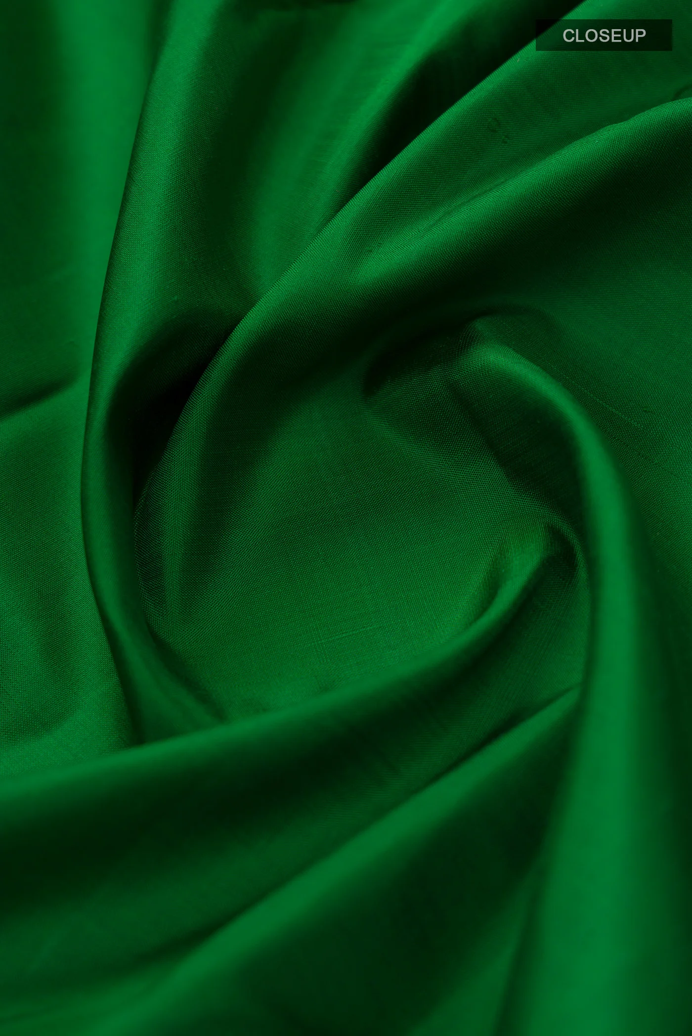 Green Kanchipuram Silk Saree - Image 2