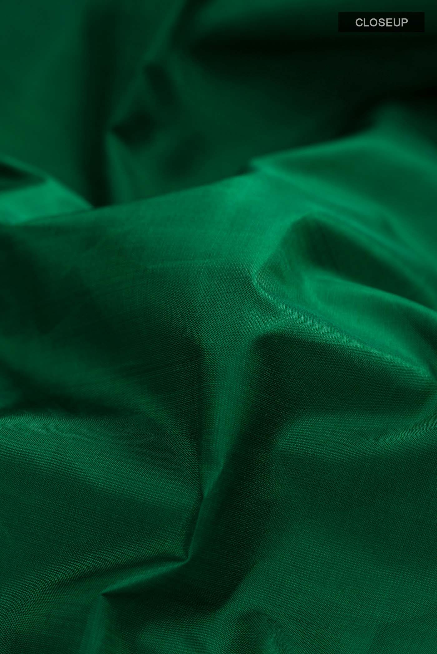 Green Kanjivaram Silk Saree - Image 2