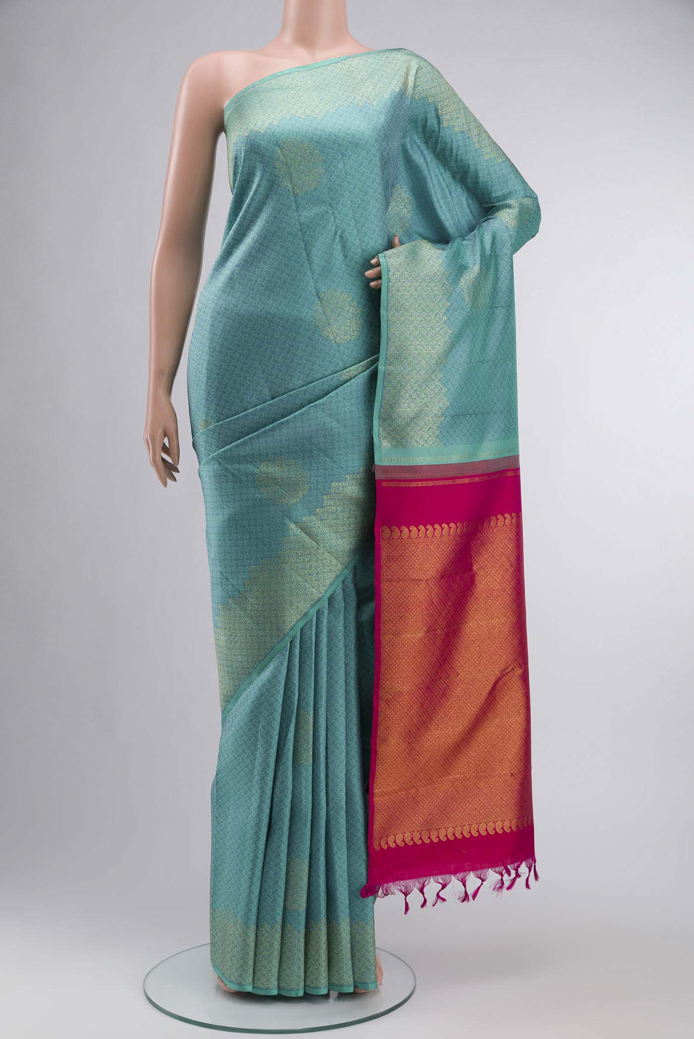 Green Kanjivaram Silk Saree