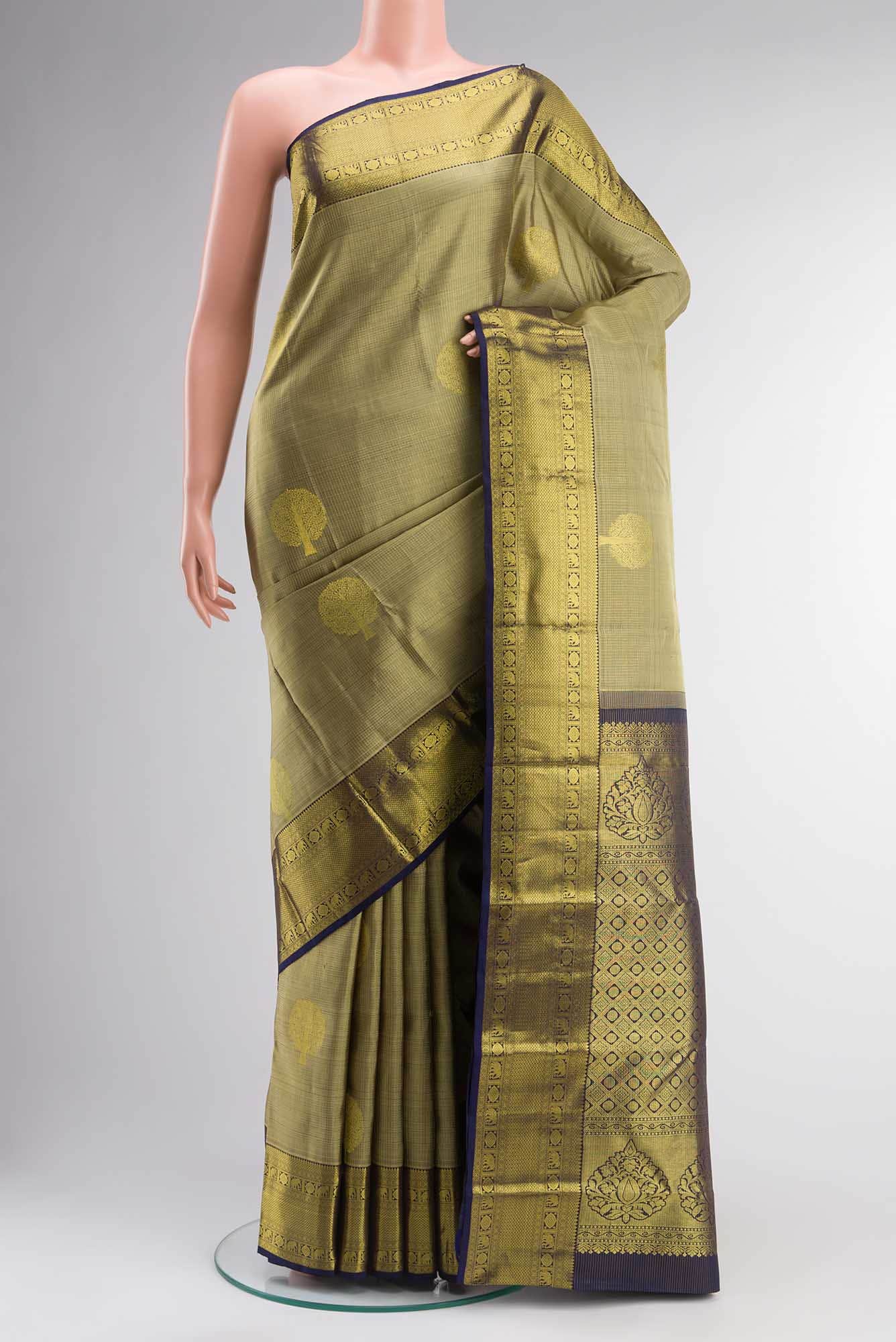 Green Kanjivaram Silk Saree