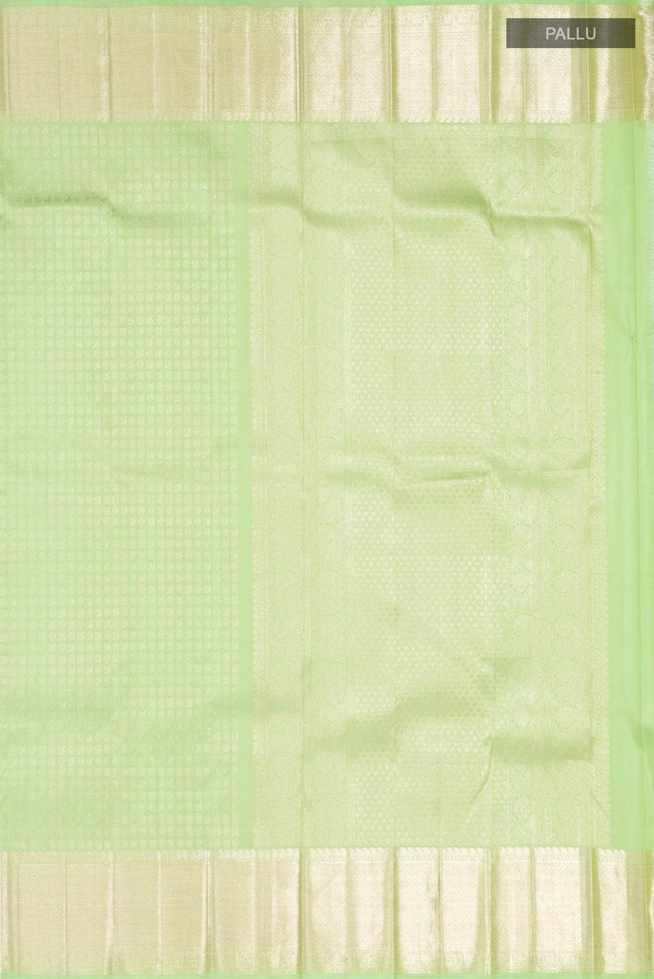 Green Kanjivaram Silk Saree - Image 5