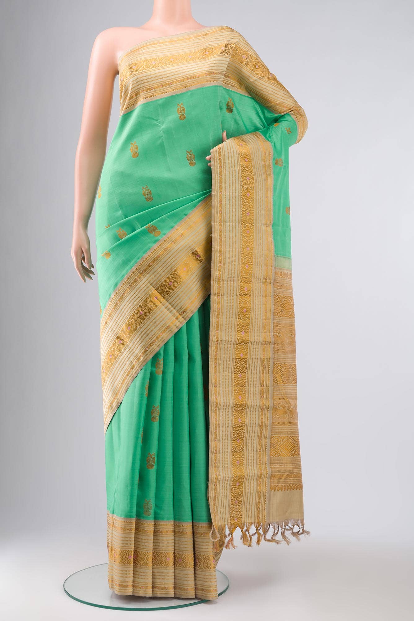 Green Kanjivaram Silk Saree