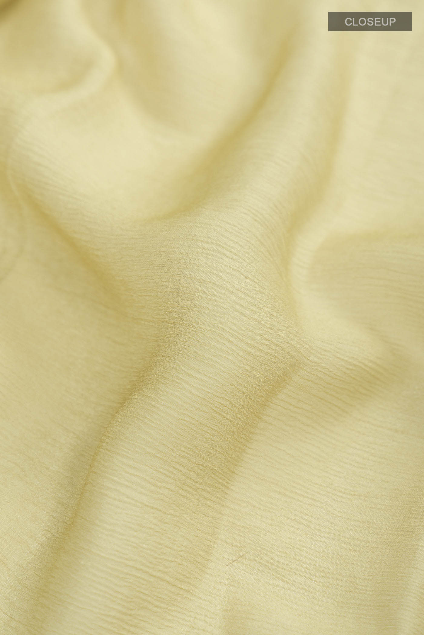 Green Mysore Chiffon Saree - Image 2